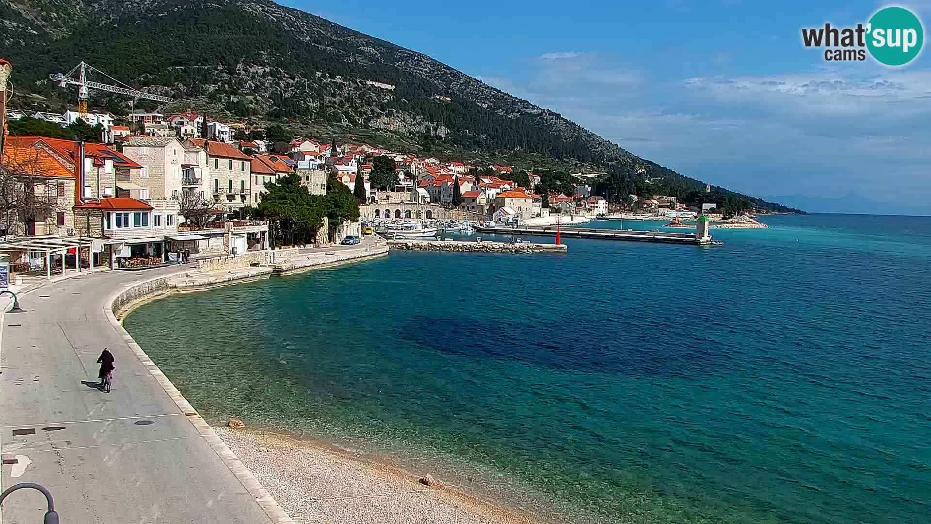 Webcam Bol Town Center & Marina – Live View from Bol, Brač
