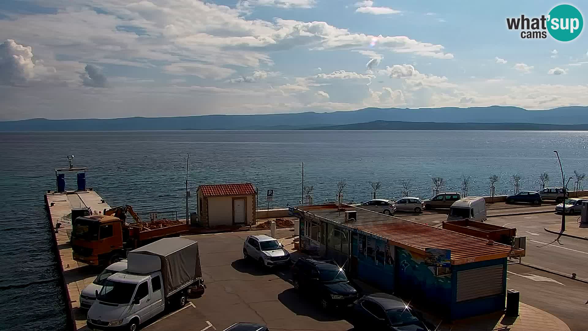 Webcam Bol Centro e Marina – Vista live dal porto di Bol