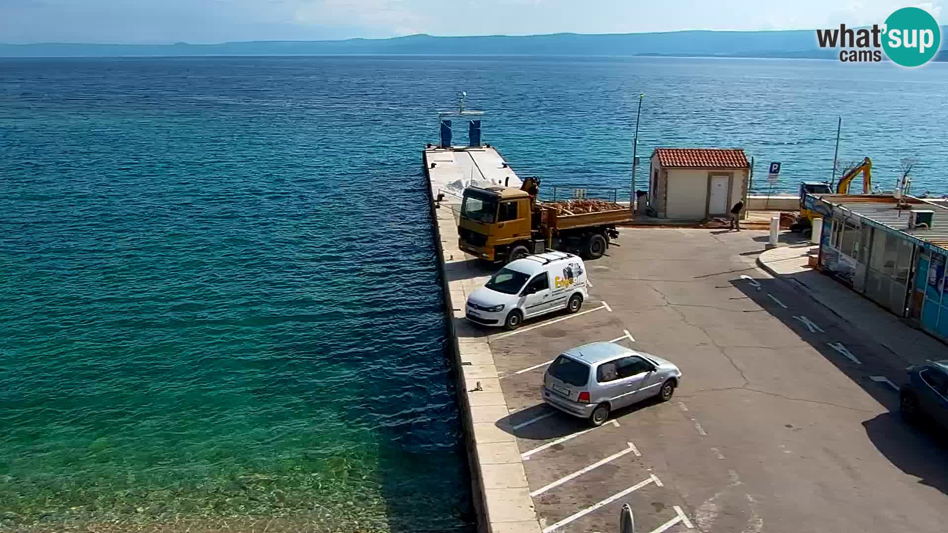 Webcam Bol Centre-Ville & Marina – Vue en direct depuis Bol, île de Brač