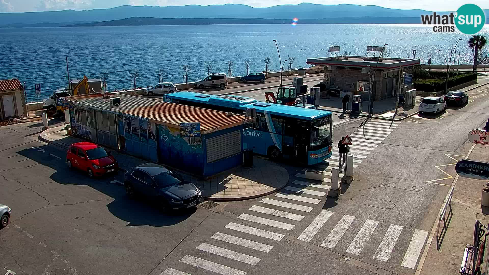 Webcam Bol Hafen & Ortszentrum – Liveblick aus Bol auf der Insel Brač