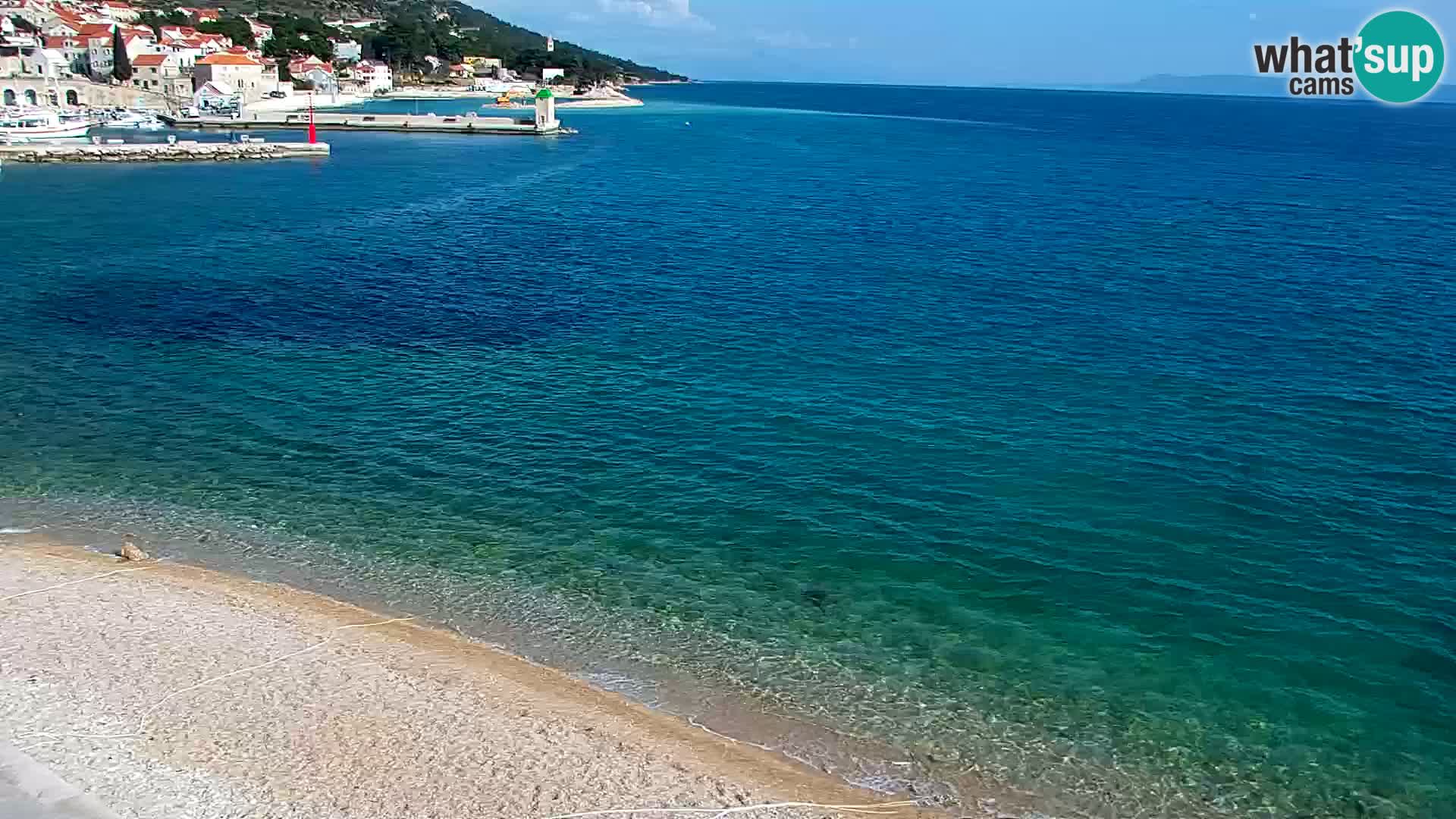 Webcam Bol Hafen & Ortszentrum – Liveblick aus Bol auf der Insel Brač