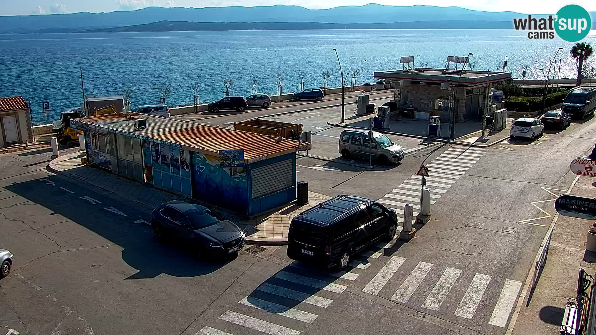 Webcam Bol Centre-Ville & Marina – Vue en direct depuis Bol, île de Brač