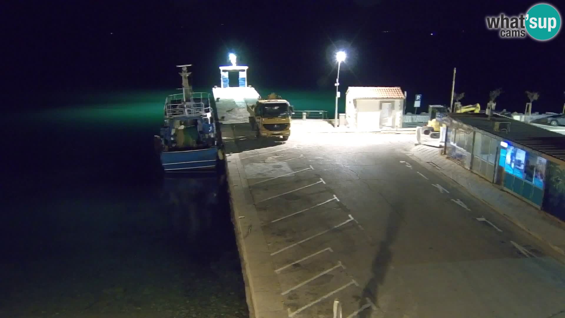 Spletna kamera Bol – Center mesta in marina v živo