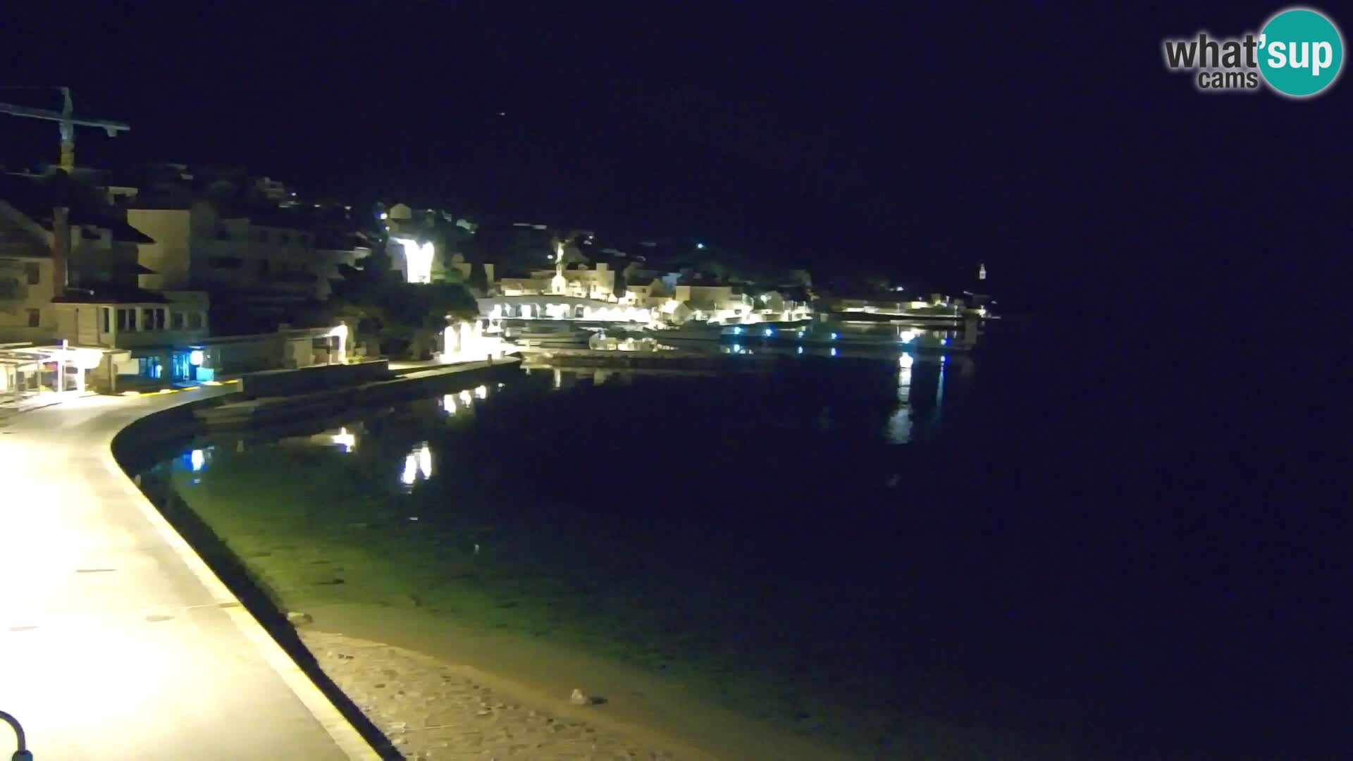 Webcam Bol Centre-Ville & Marina – Vue en direct depuis Bol, île de Brač