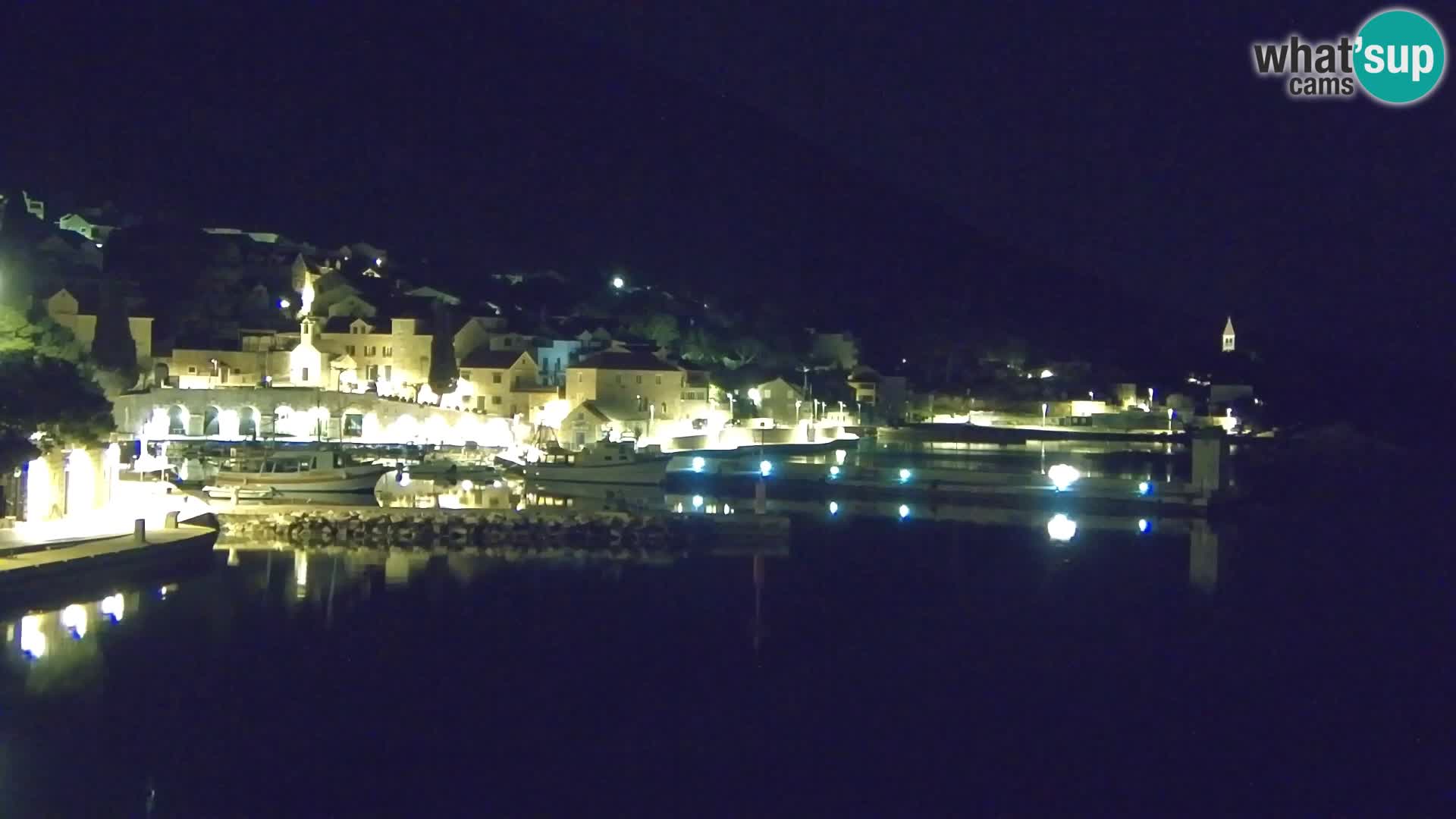 Webcam Bol centre-ville & marina – Vue en direct depuis Bol, île de Brač