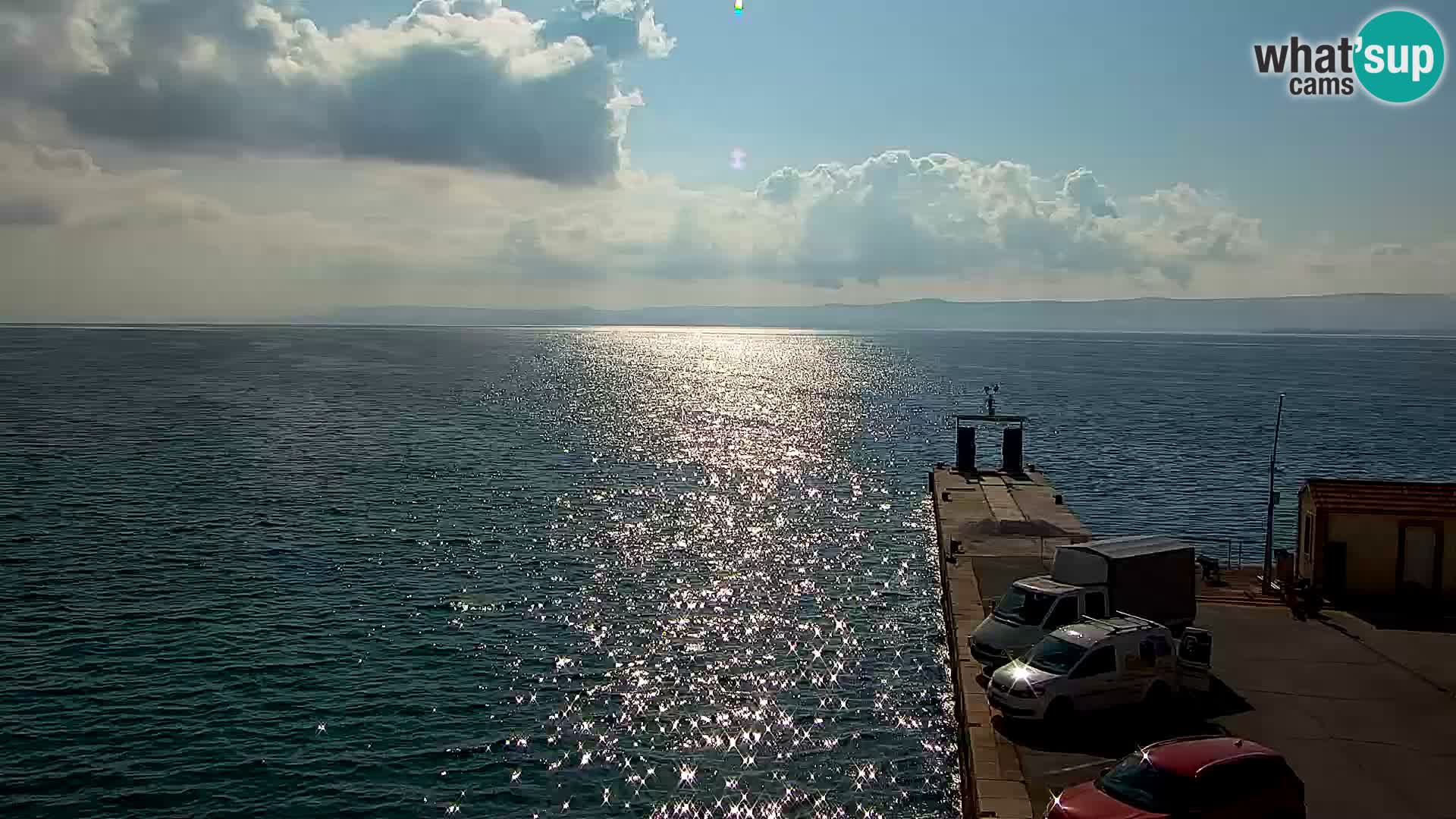 Webcam Bol centre-ville & marina – Vue en direct depuis Bol, île de Brač
