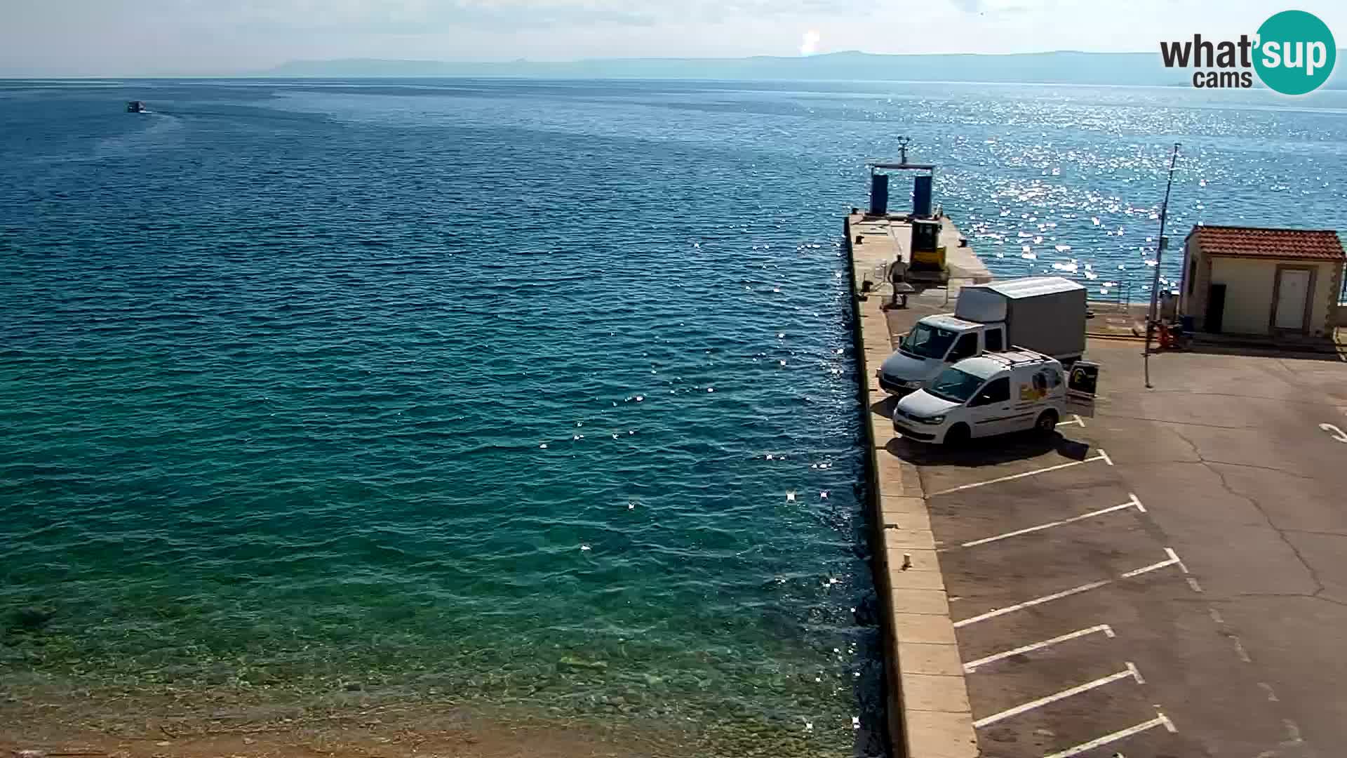 Webcam Bol centre-ville & marina – Vue en direct depuis Bol, île de Brač