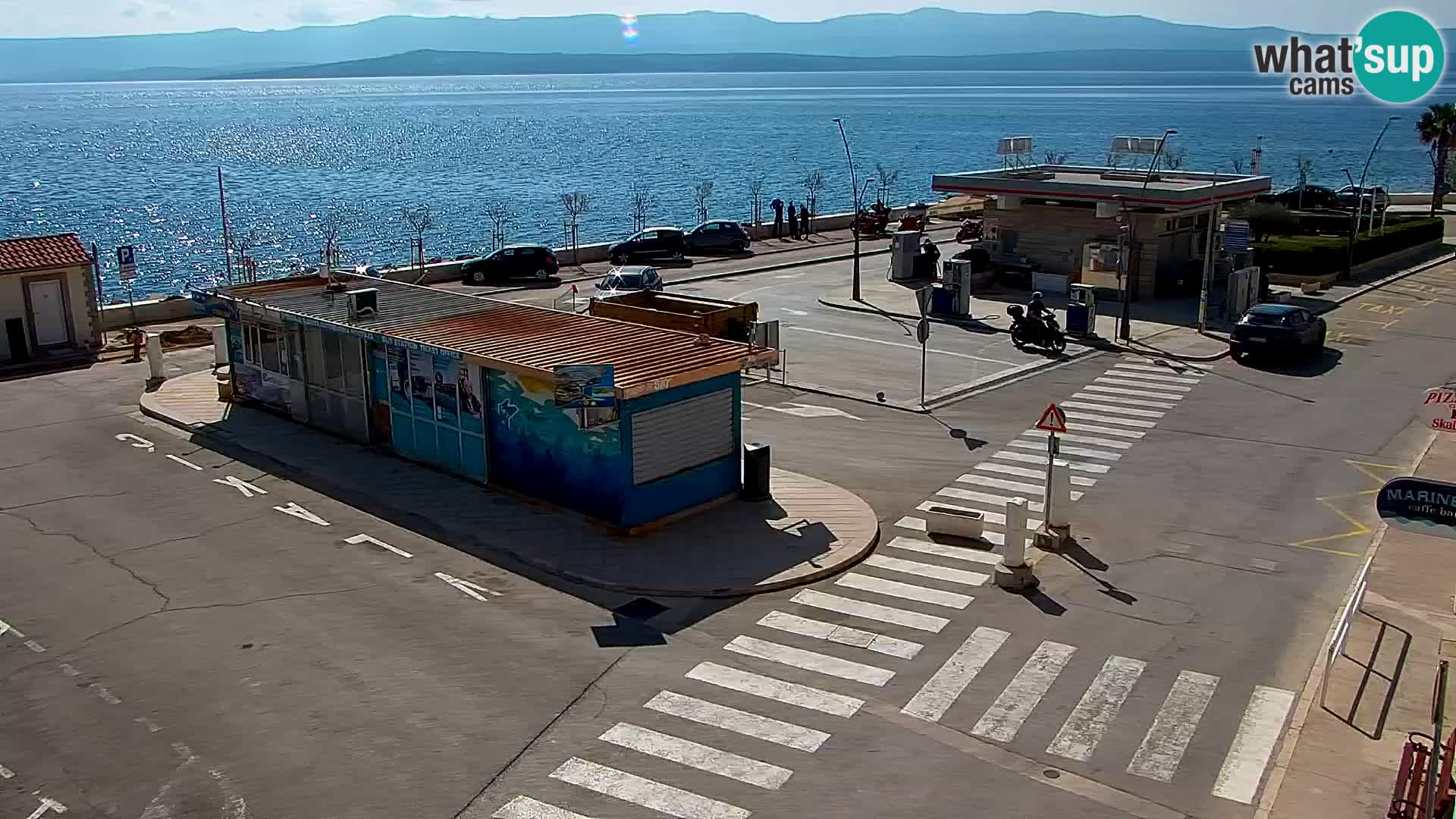 Webcam Bol centre-ville & marina – Vue en direct depuis Bol, île de Brač