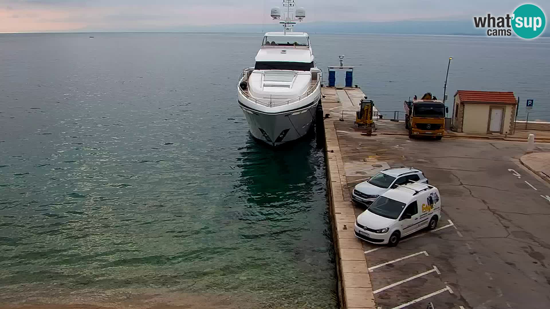 Webcam Bol Centre-Ville & Marina – Vue en direct depuis Bol, île de Brač