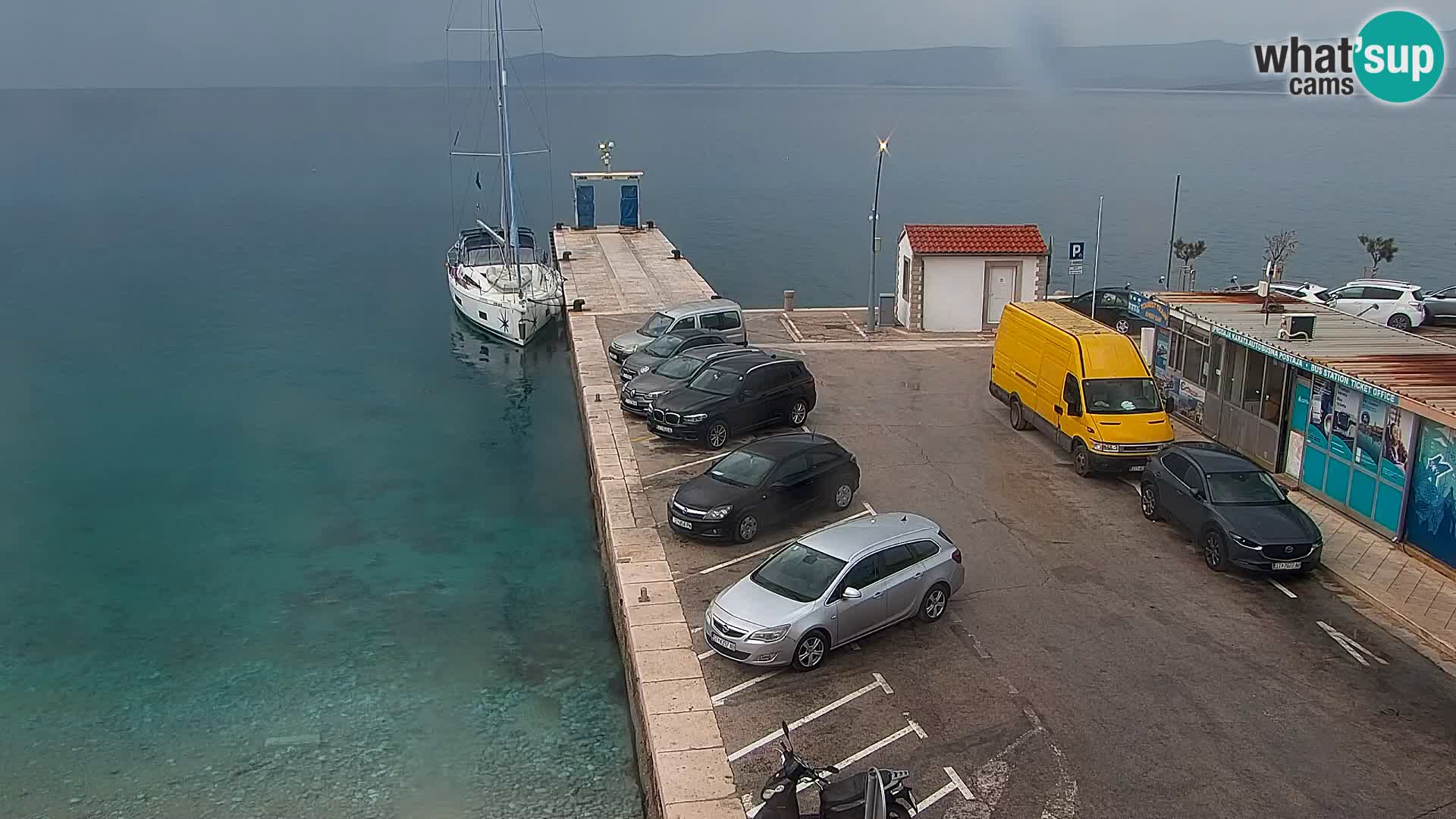 Webcam Bol Hafen & Ortszentrum – Liveblick aus Bol auf der Insel Brač