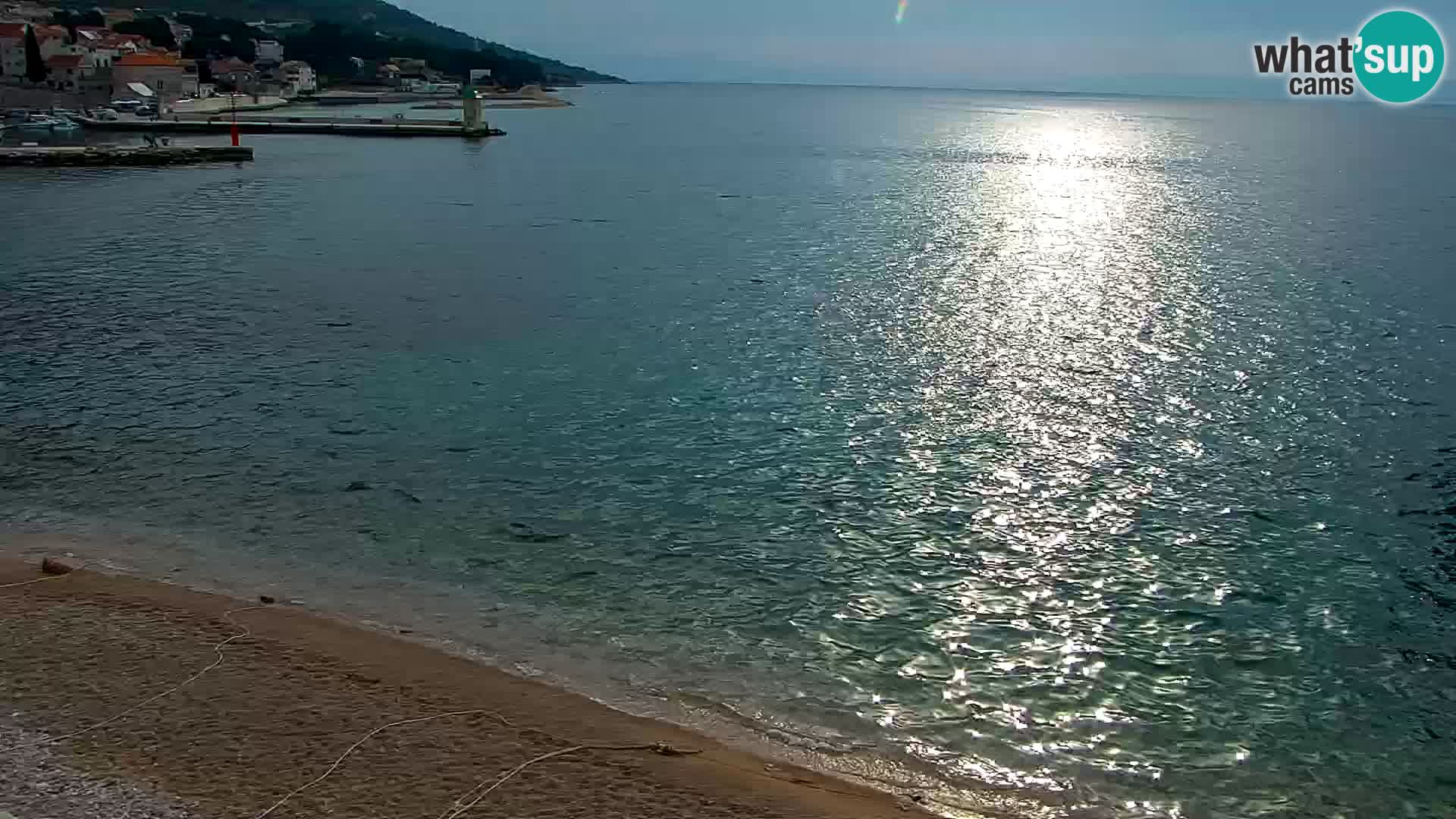 Webcam Bol Centro e Marina – Vista live dal porto di Bol