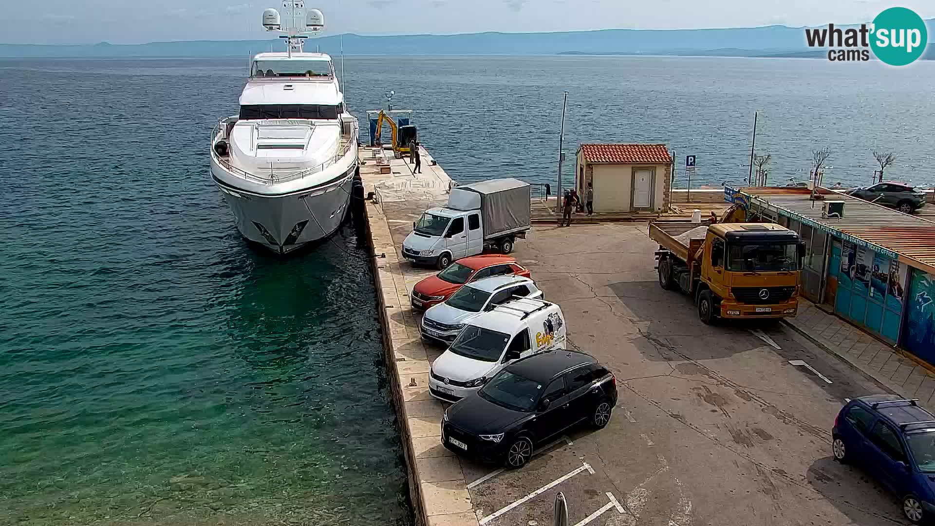 Webcam Bol Hafen & Ortszentrum – Liveblick aus Bol auf der Insel Brač