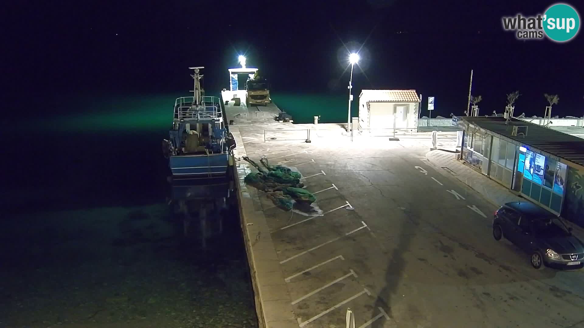 Webcam Bol Centre-Ville & Marina – Vue en direct depuis Bol, île de Brač