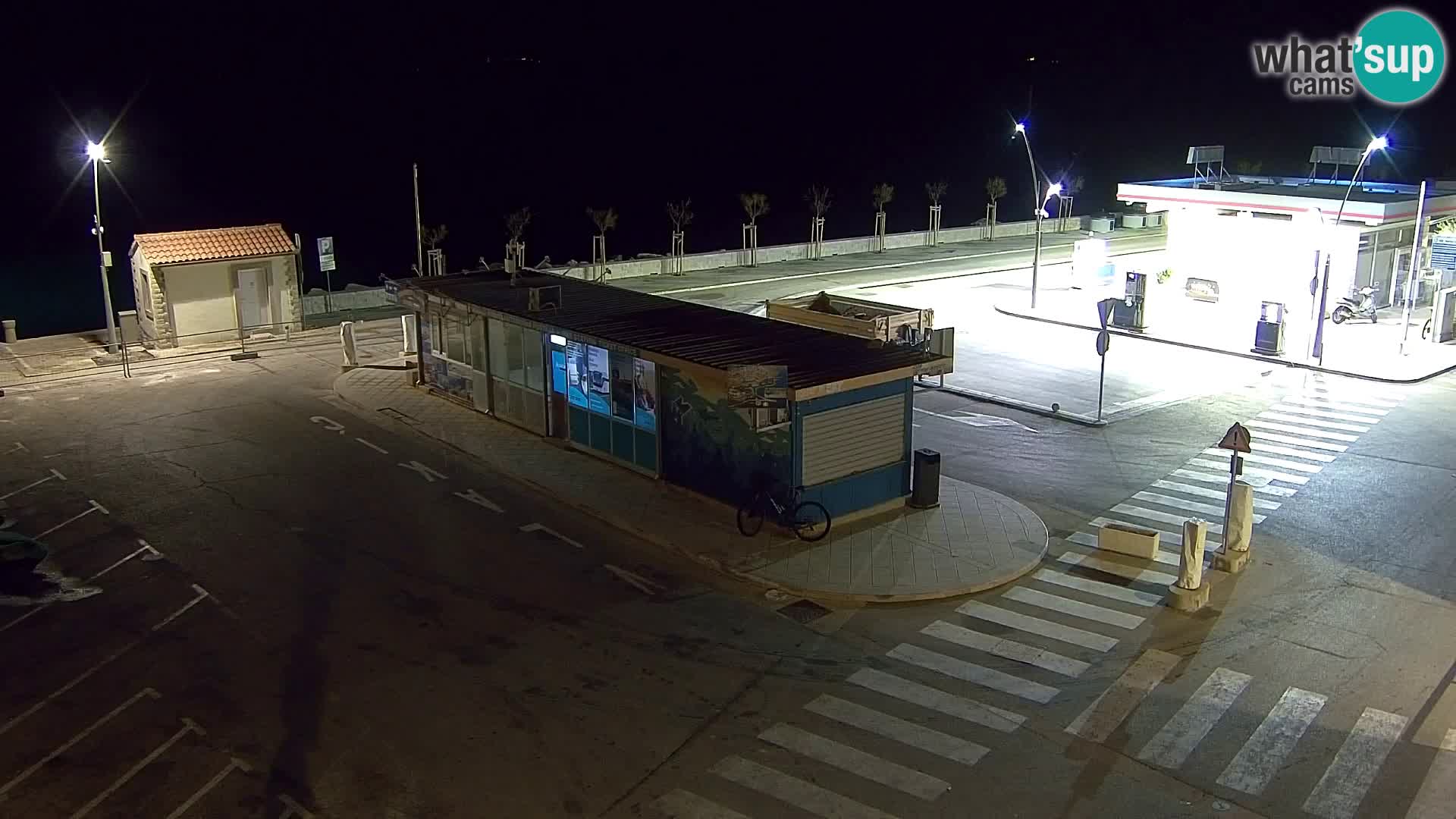 Webcam Bol Centre-Ville & Marina – Vue en direct depuis Bol, île de Brač