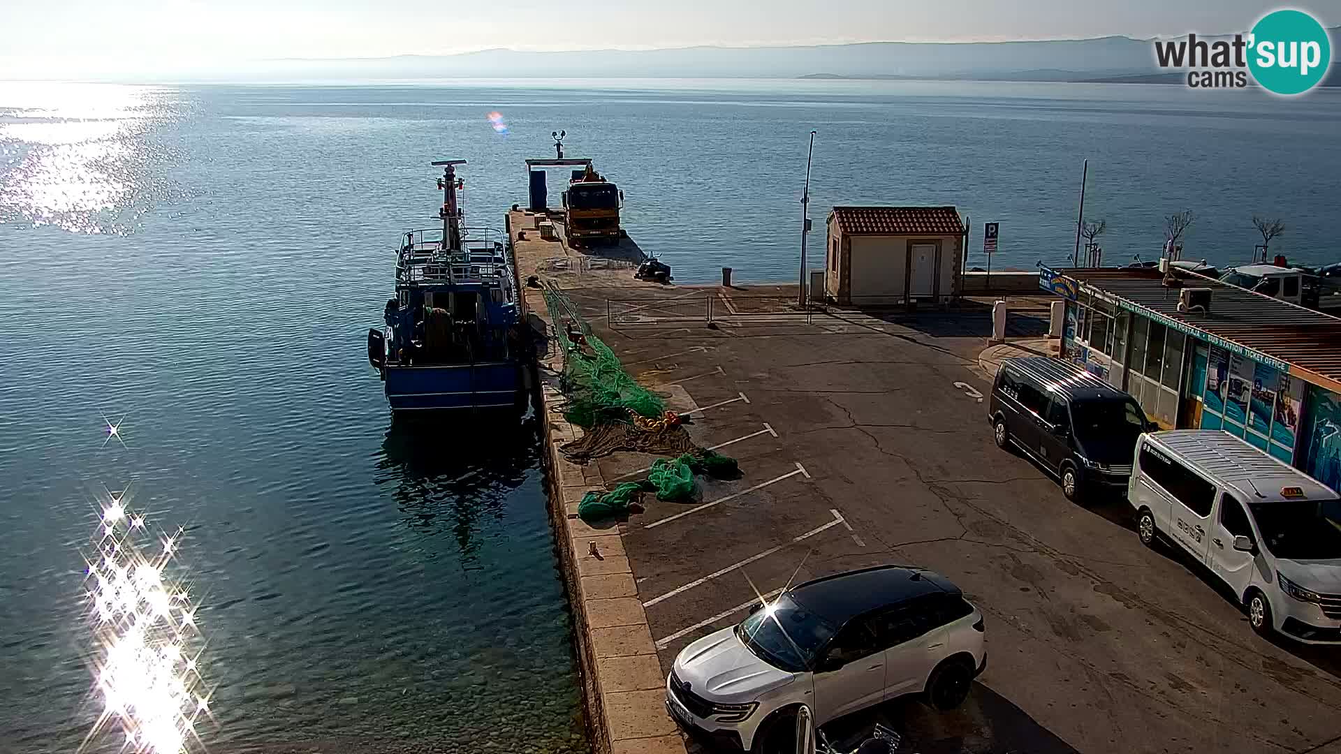 Webcam Bol Centre-Ville & Marina – Vue en direct depuis Bol, île de Brač