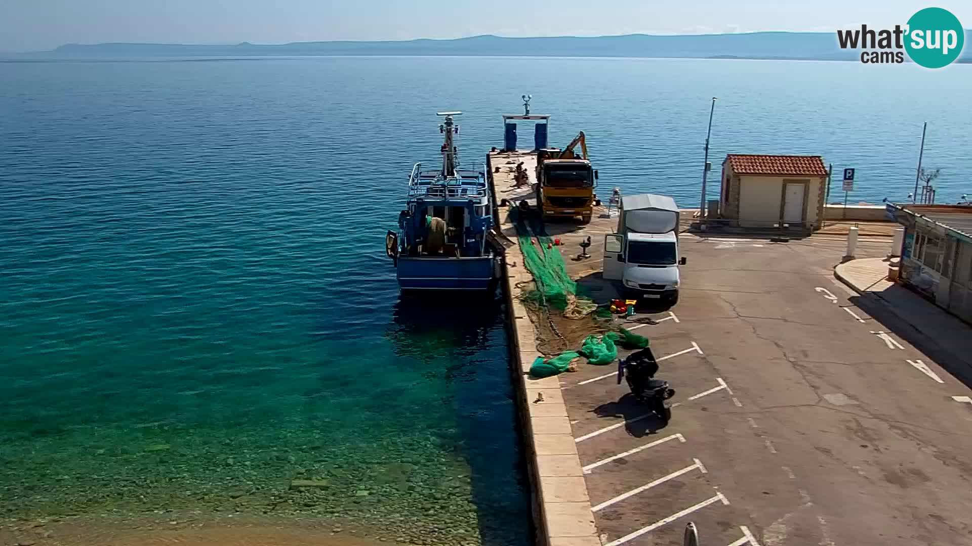 Webcam Bol Hafen & Ortszentrum – Liveblick aus Bol auf der Insel Brač