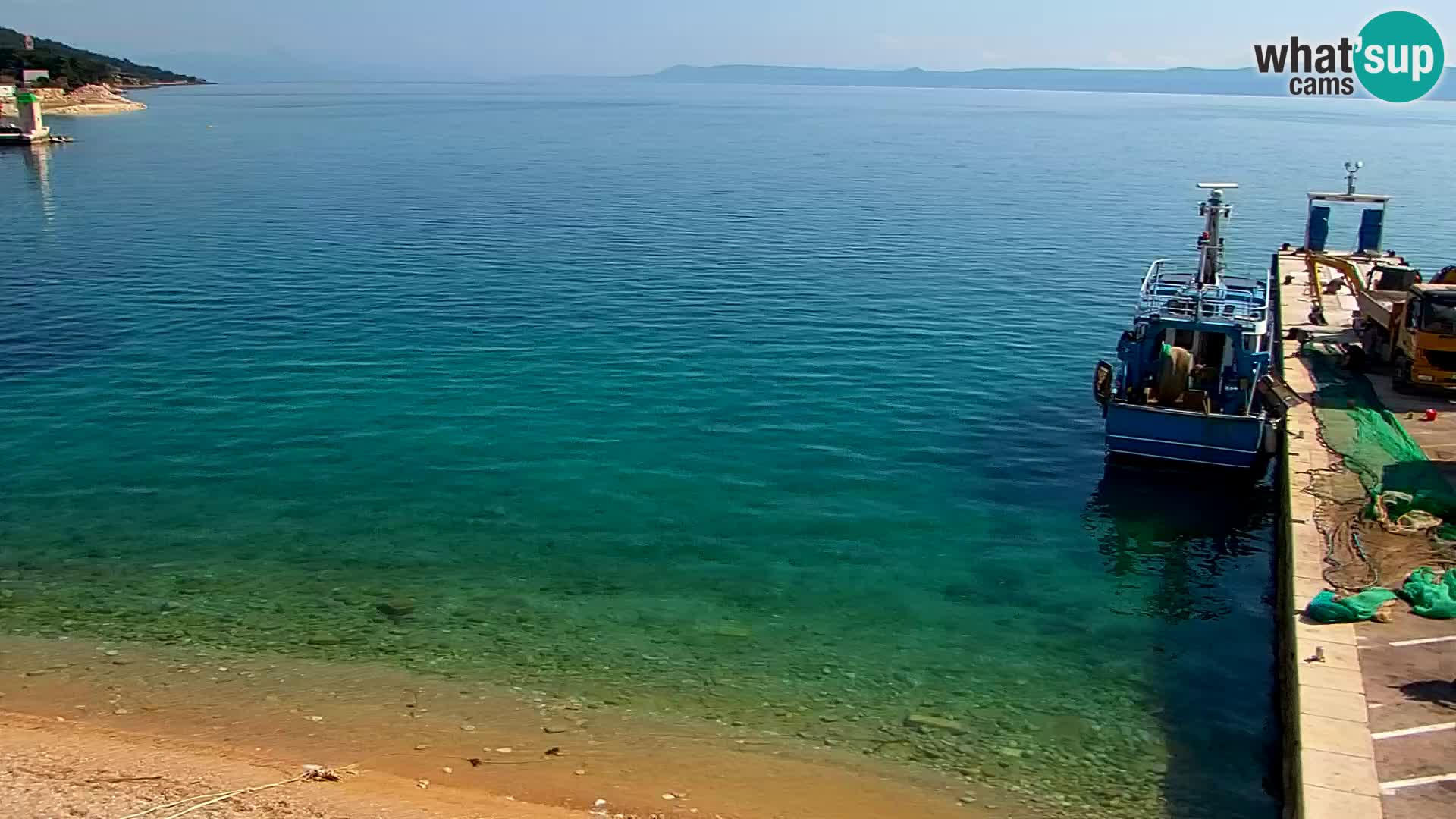 Webcam Bol centre-ville & marina – Vue en direct depuis Bol, île de Brač