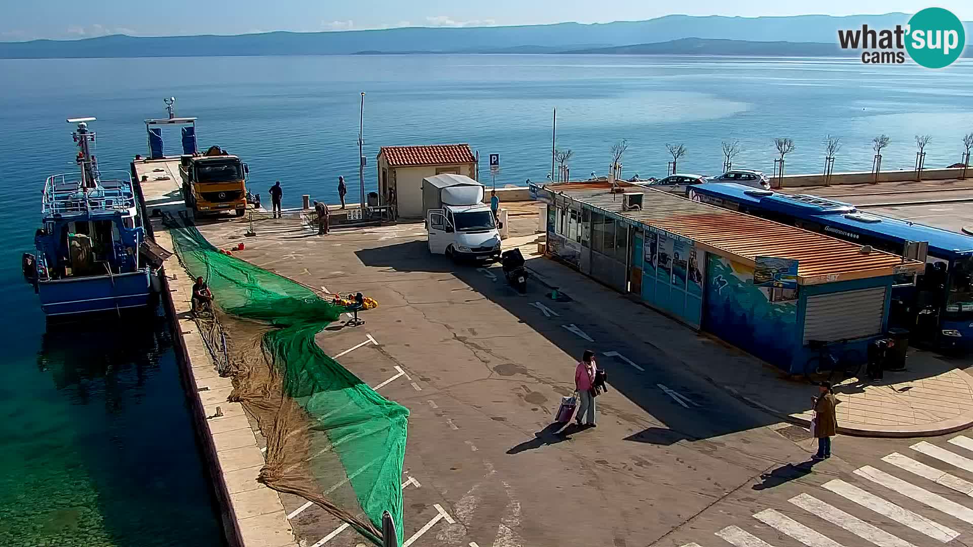 Webcam Bol Hafen & Ortszentrum – Liveblick aus Bol auf der Insel Brač