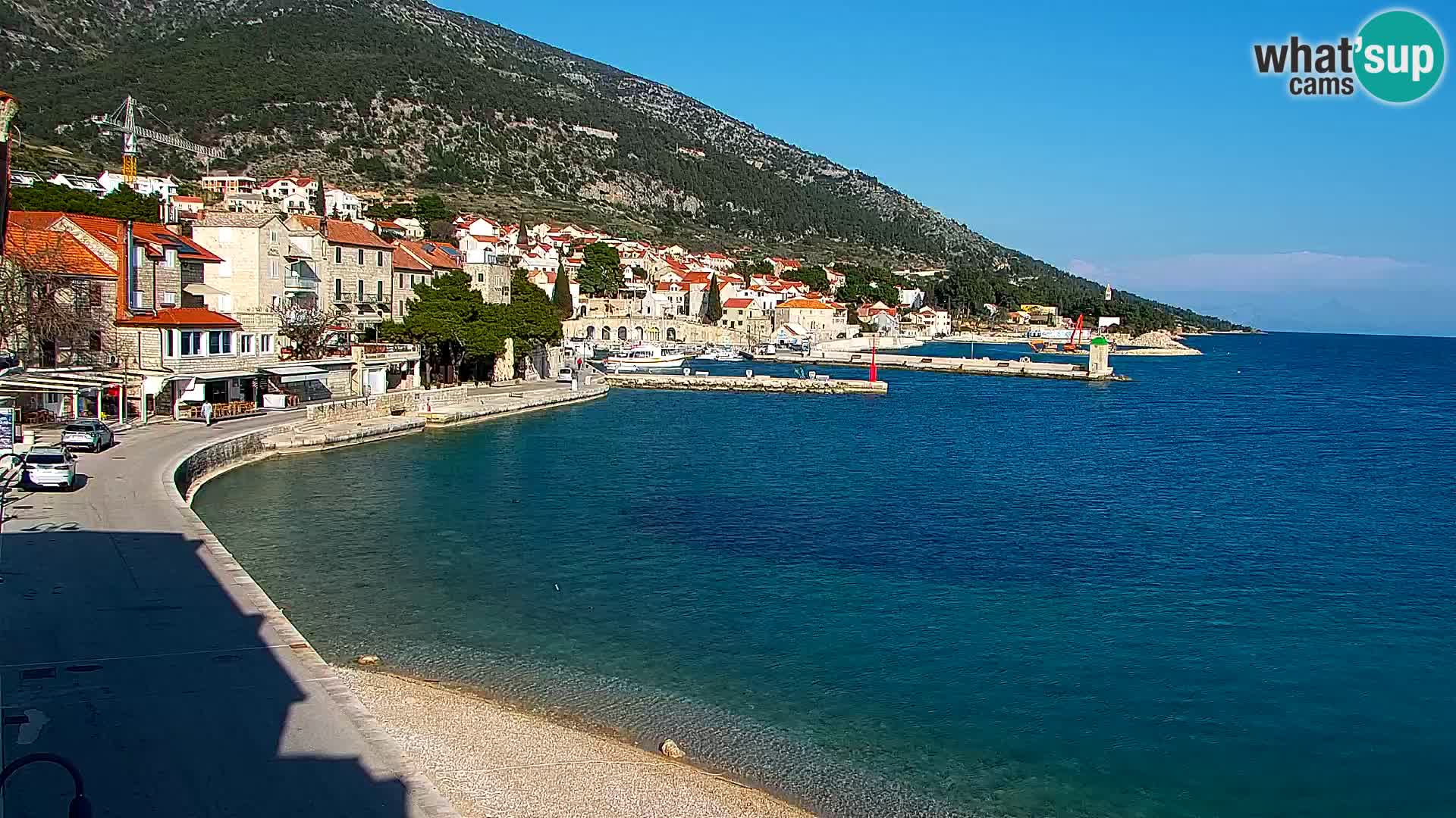 Webcam Bol Town Center & Marina – Live View from Bol, Brač