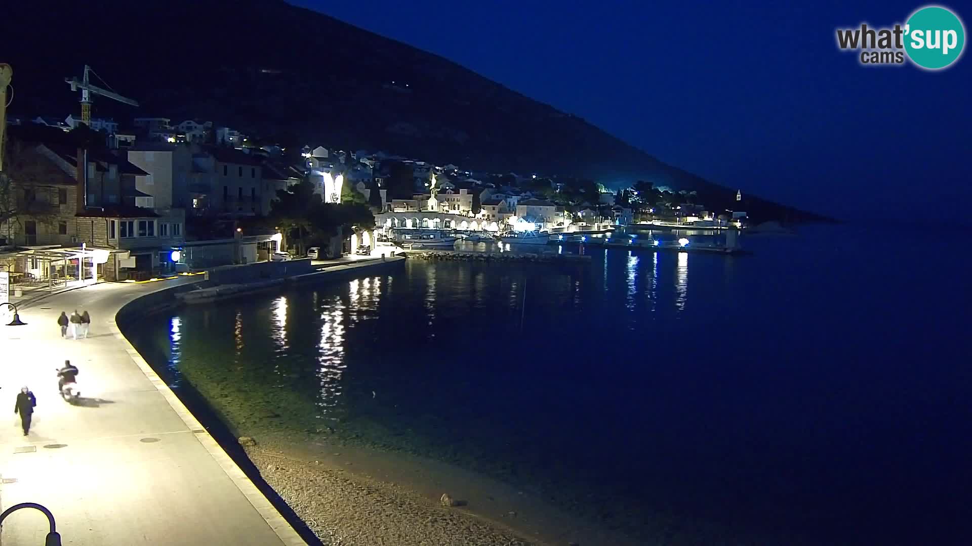 Webcam Bol Centre-Ville & Marina – Vue en direct depuis Bol, île de Brač