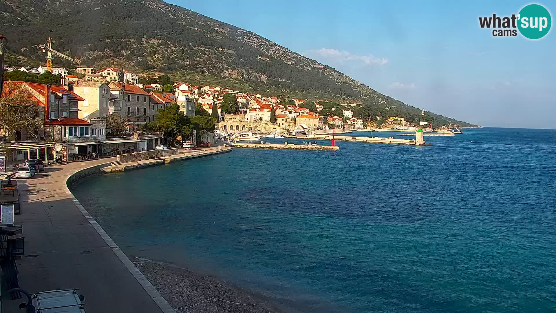 Webcam Bol Town Center & Marina – Live View from Bol, Brač