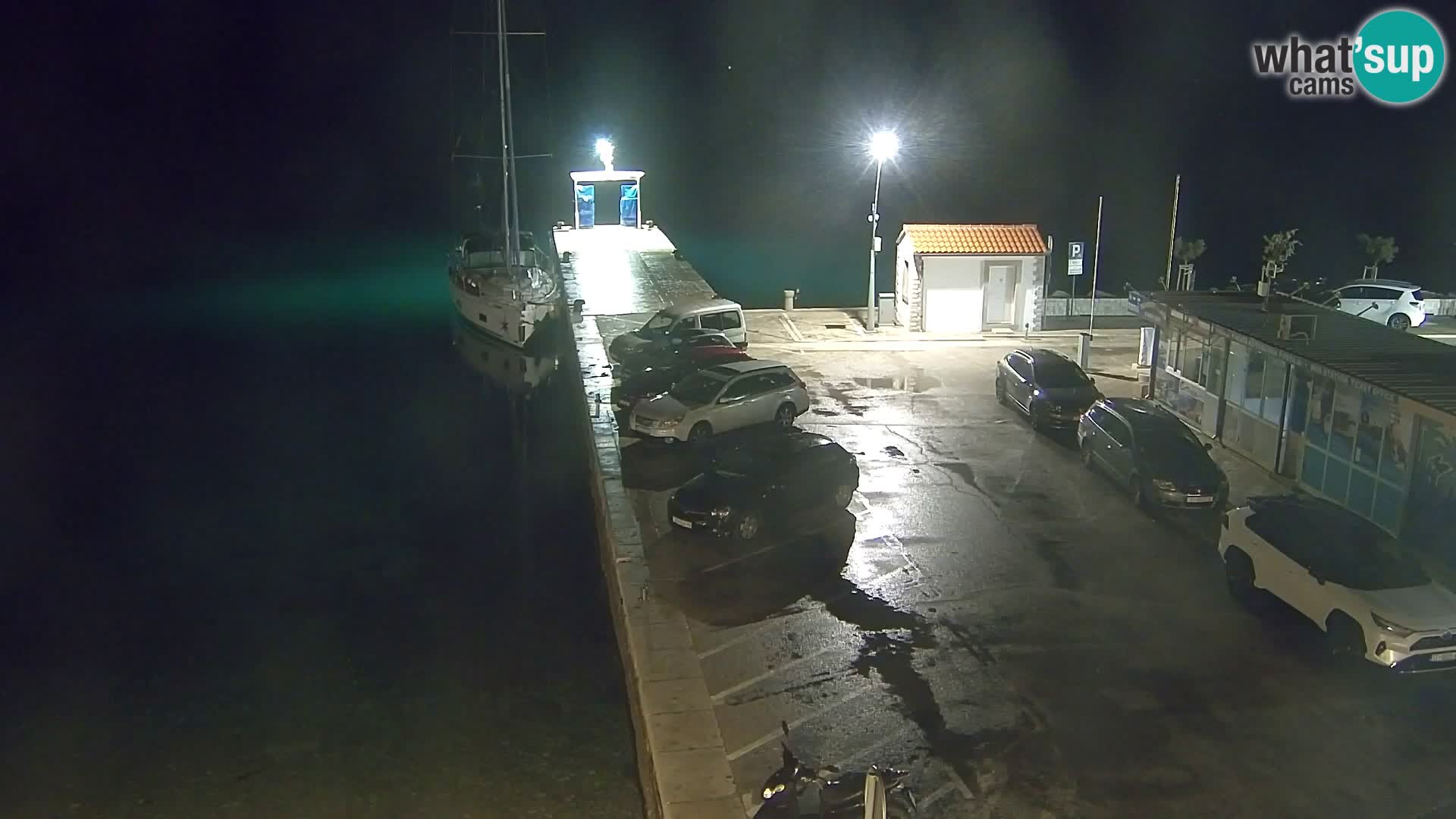 Webcam Bol centre-ville & marina – Vue en direct depuis Bol, île de Brač