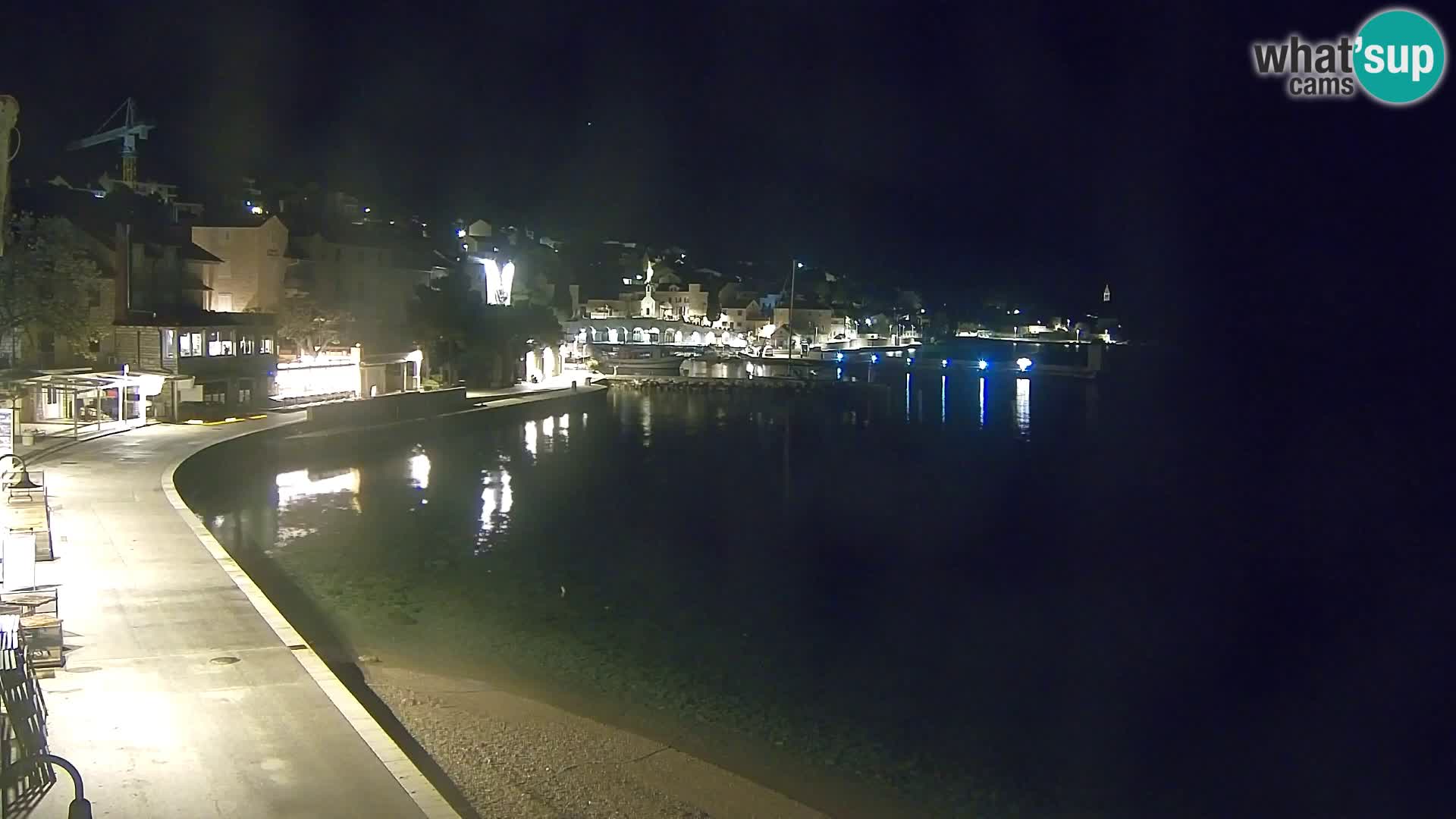 Webcam Bol Centre-Ville & Marina – Vue en direct depuis Bol, île de Brač