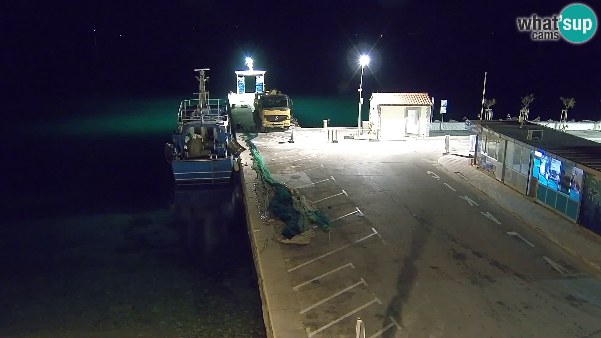 Webcam Bol centre-ville & marina – Vue en direct depuis Bol, île de Brač