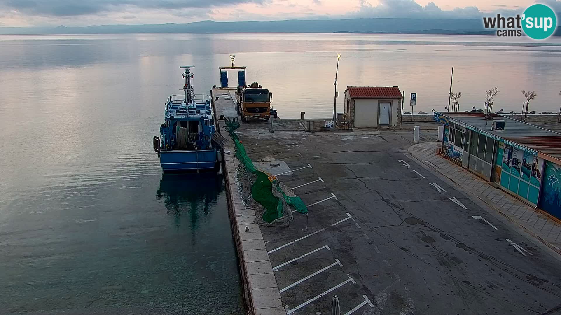 Webcam Bol Centre-Ville & Marina – Vue en direct depuis Bol, île de Brač
