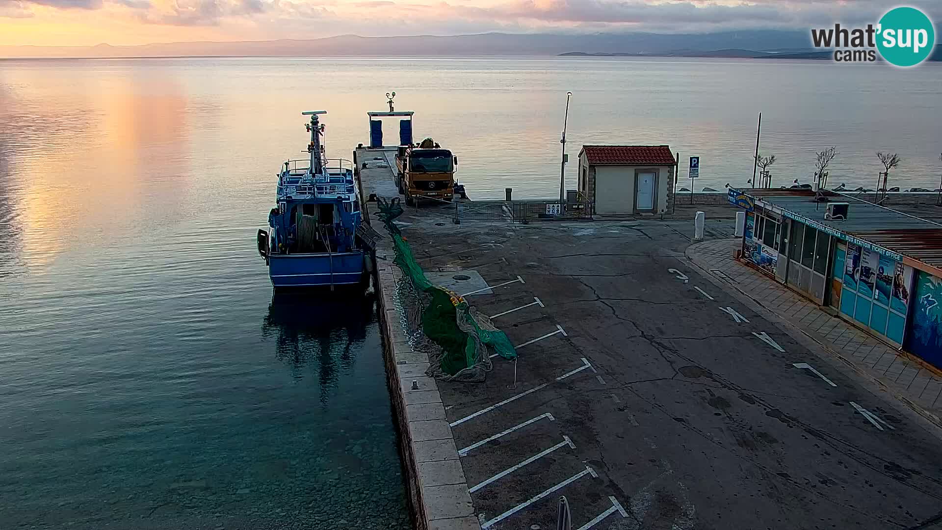 Webcam Bol Centre-Ville & Marina – Vue en direct depuis Bol, île de Brač