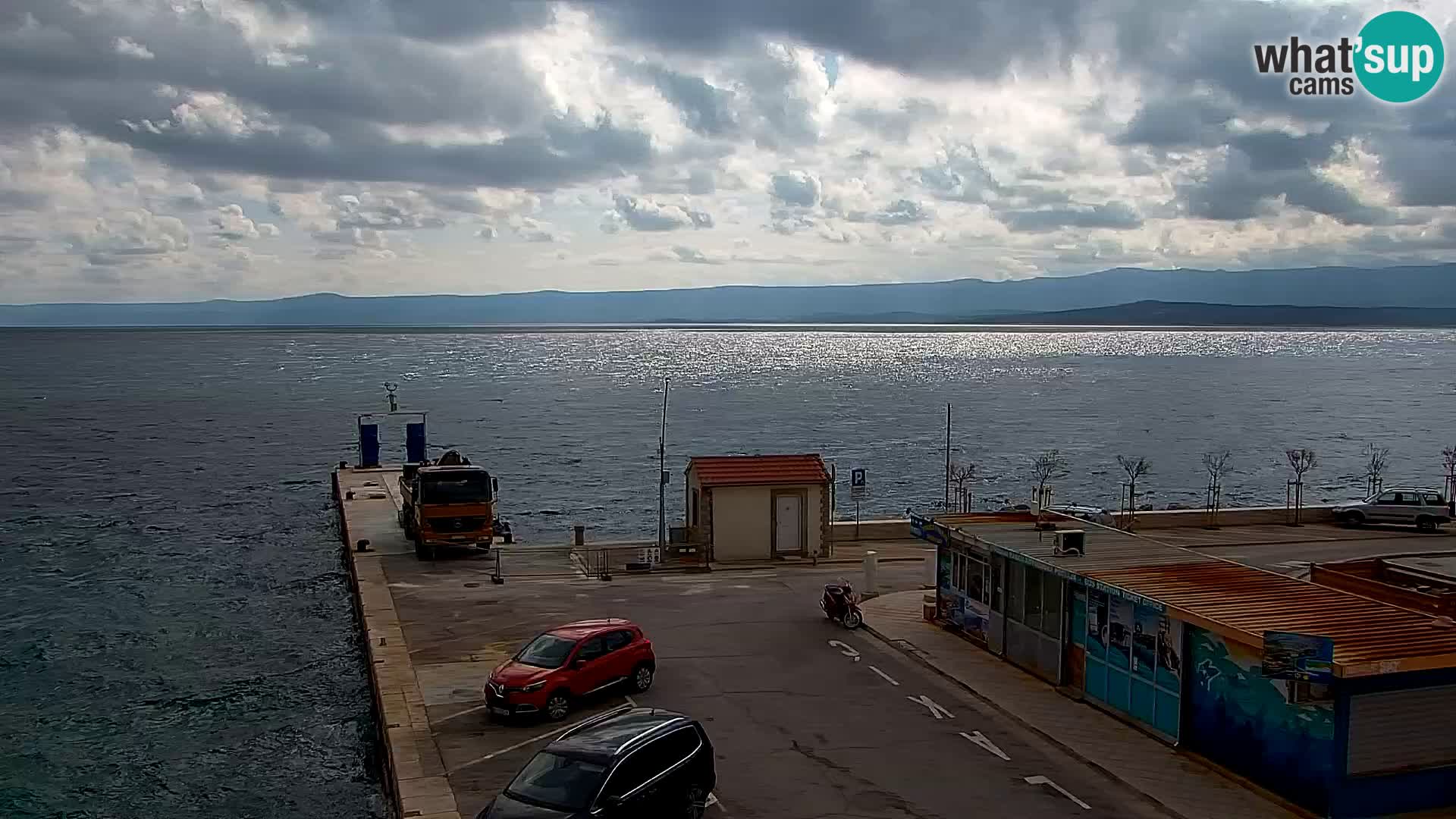 Webcam Bol centre-ville & marina – Vue en direct depuis Bol, île de Brač