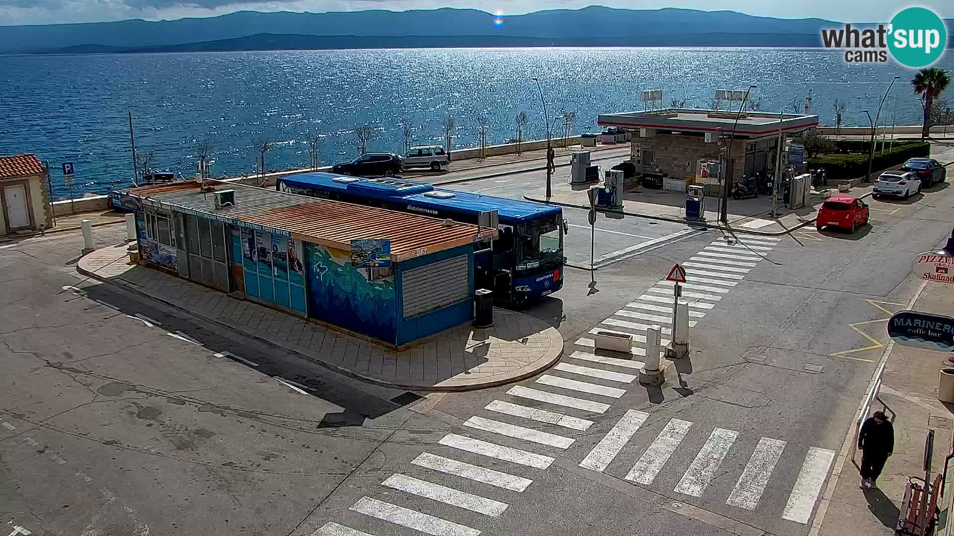Webcam Bol centre-ville & marina – Vue en direct depuis Bol, île de Brač