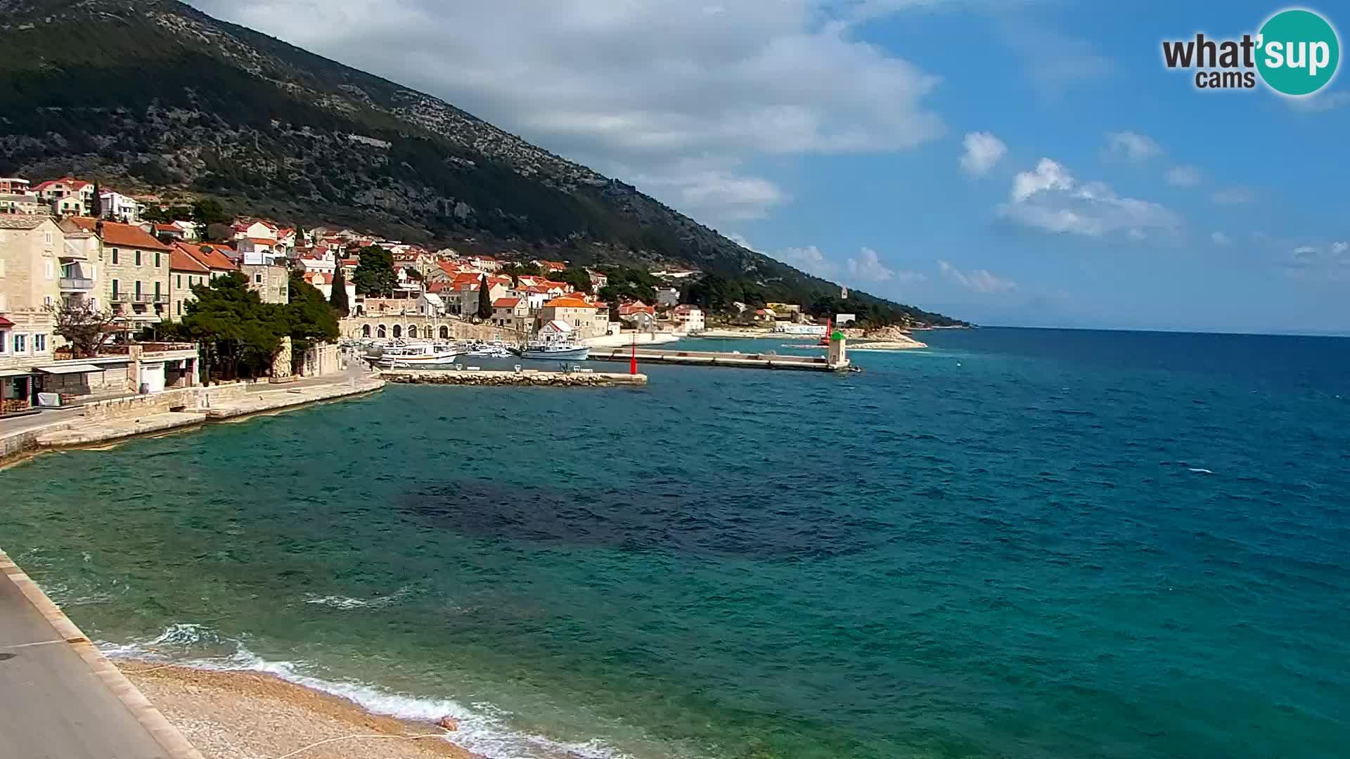 Webcam Bol Town Center & Marina – Live View from Bol, Brač