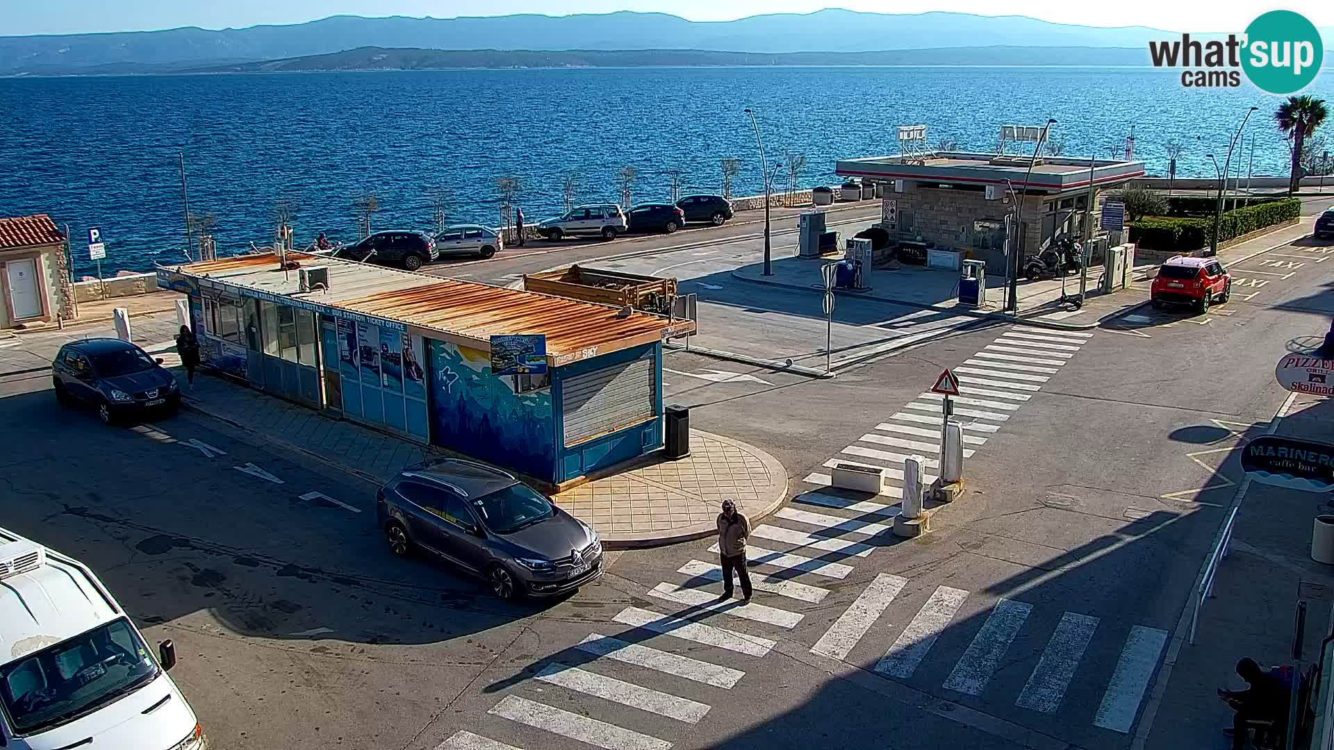 Webcam Bol Centre-Ville & Marina – Vue en direct depuis Bol, île de Brač