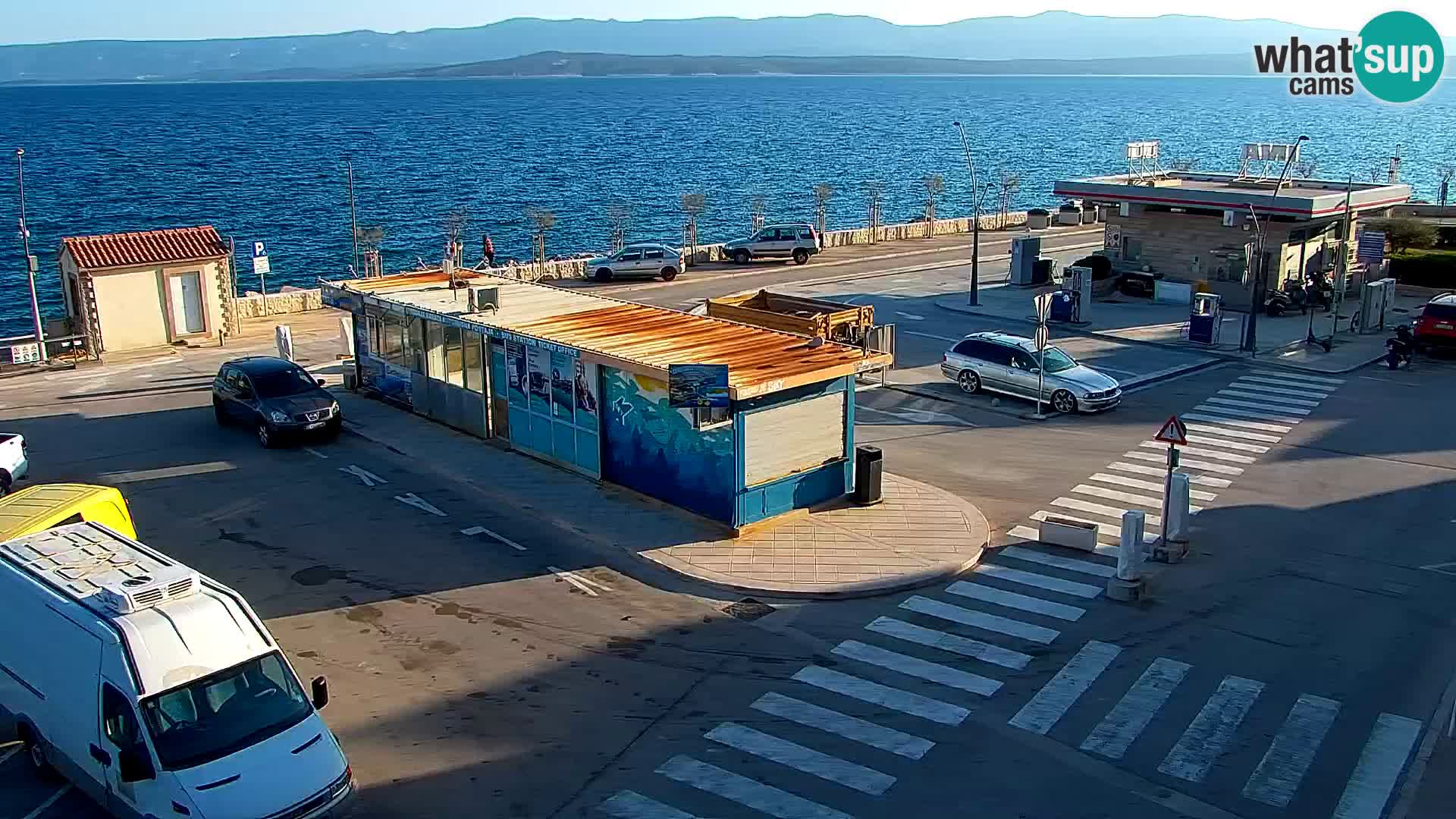 Webcam Bol Centre-Ville & Marina – Vue en direct depuis Bol, île de Brač