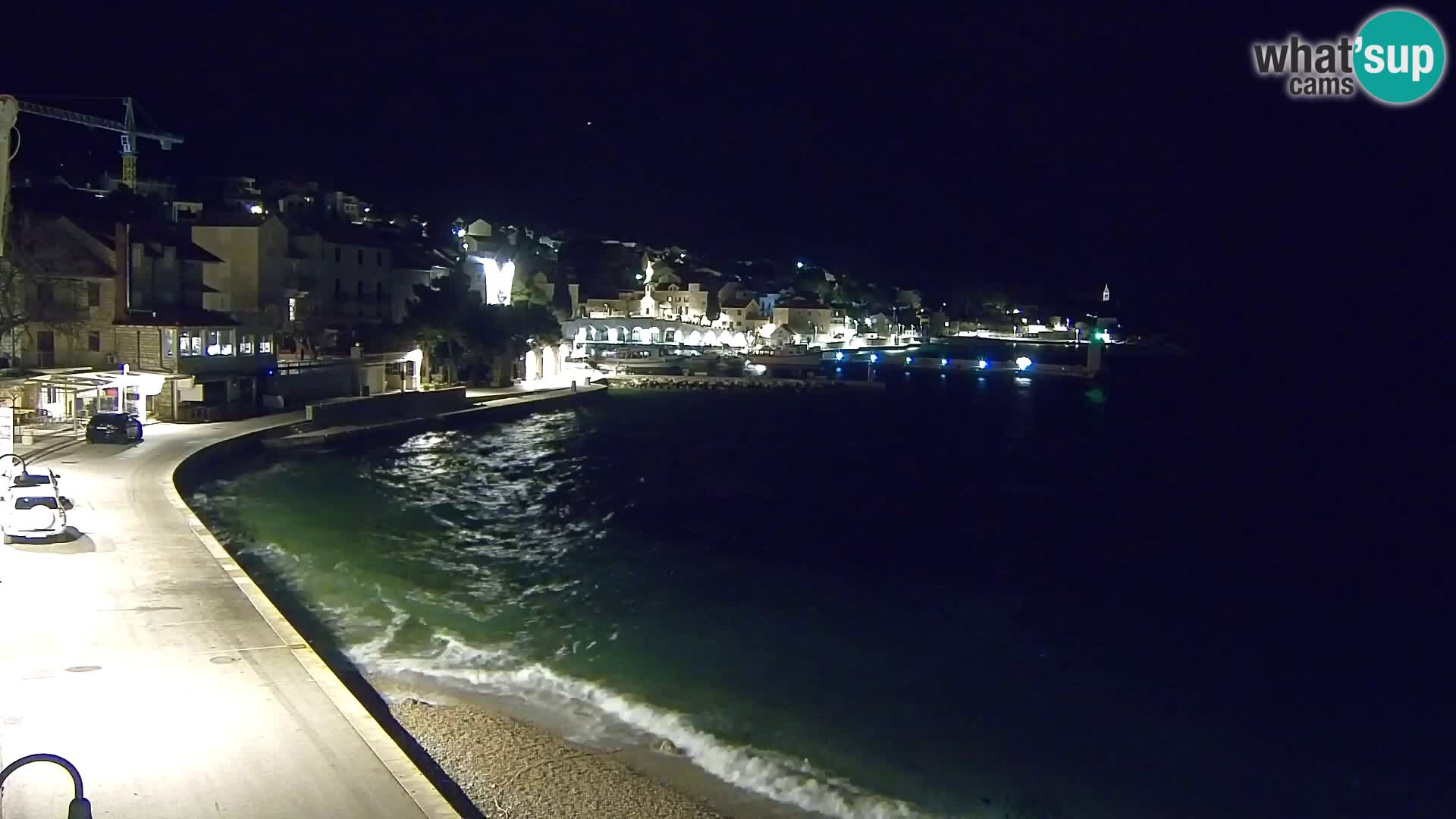 Webcam Bol centre-ville & marina – Vue en direct depuis Bol, île de Brač