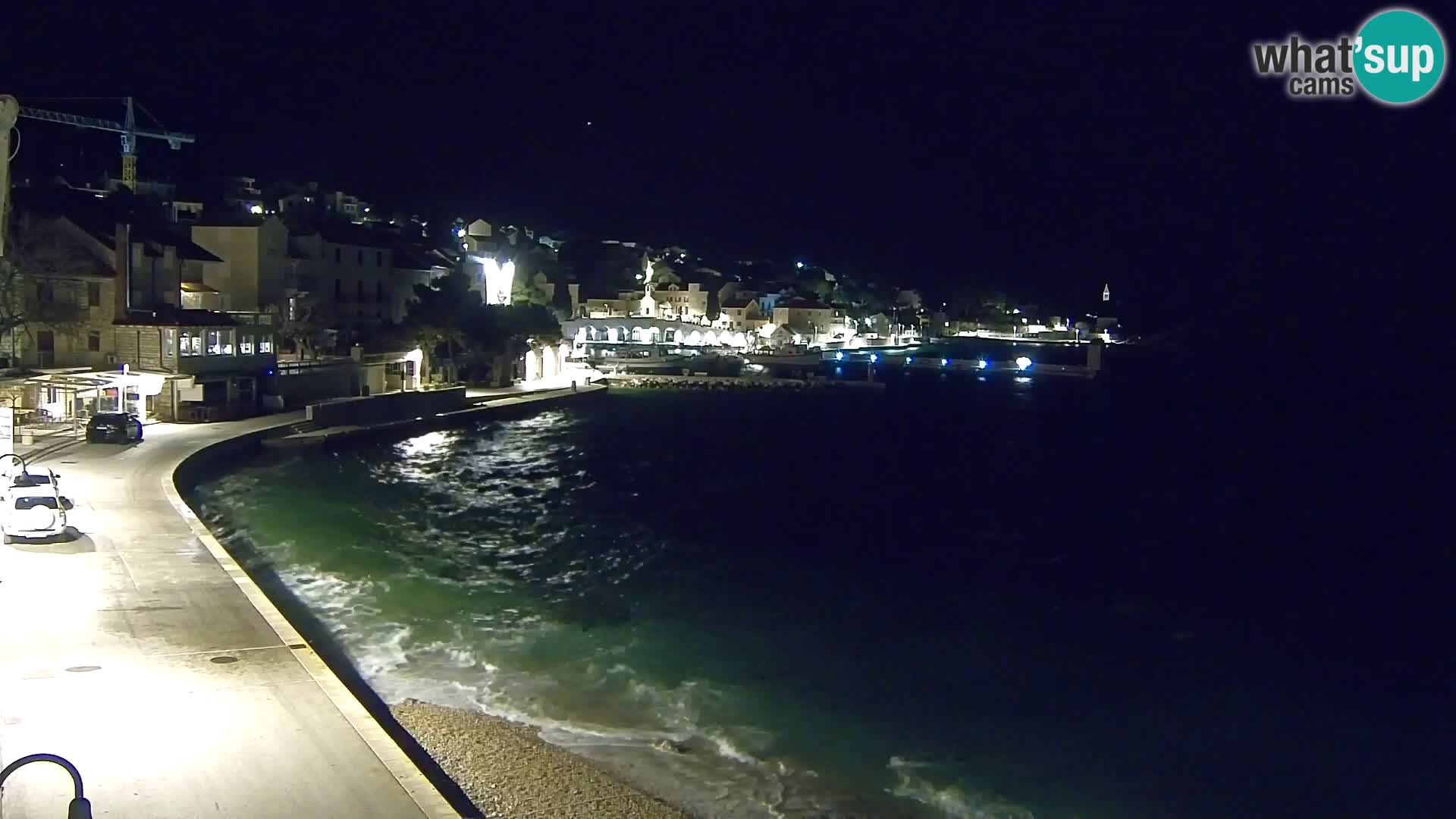 Webcam Bol centre-ville & marina – Vue en direct depuis Bol, île de Brač