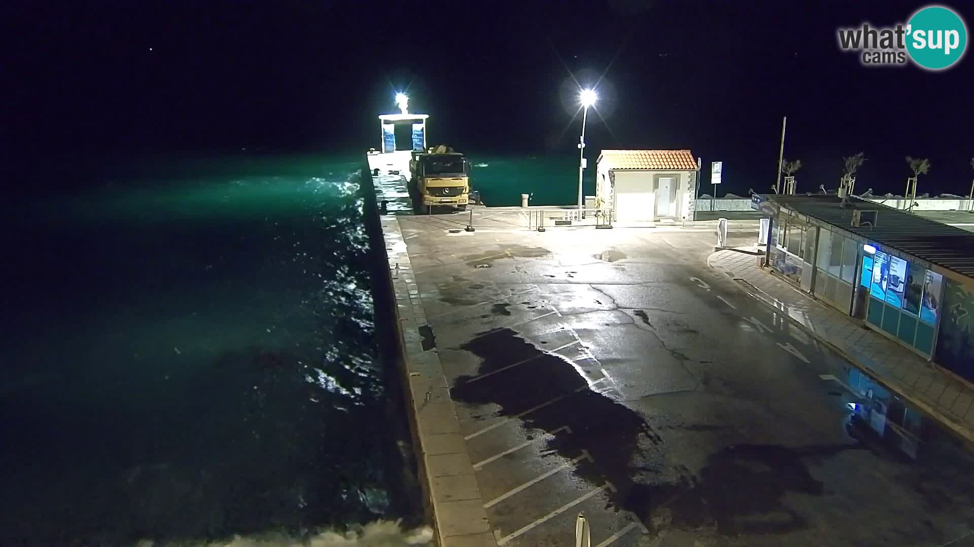 Webcam Bol Centre-Ville & Marina – Vue en direct depuis Bol, île de Brač