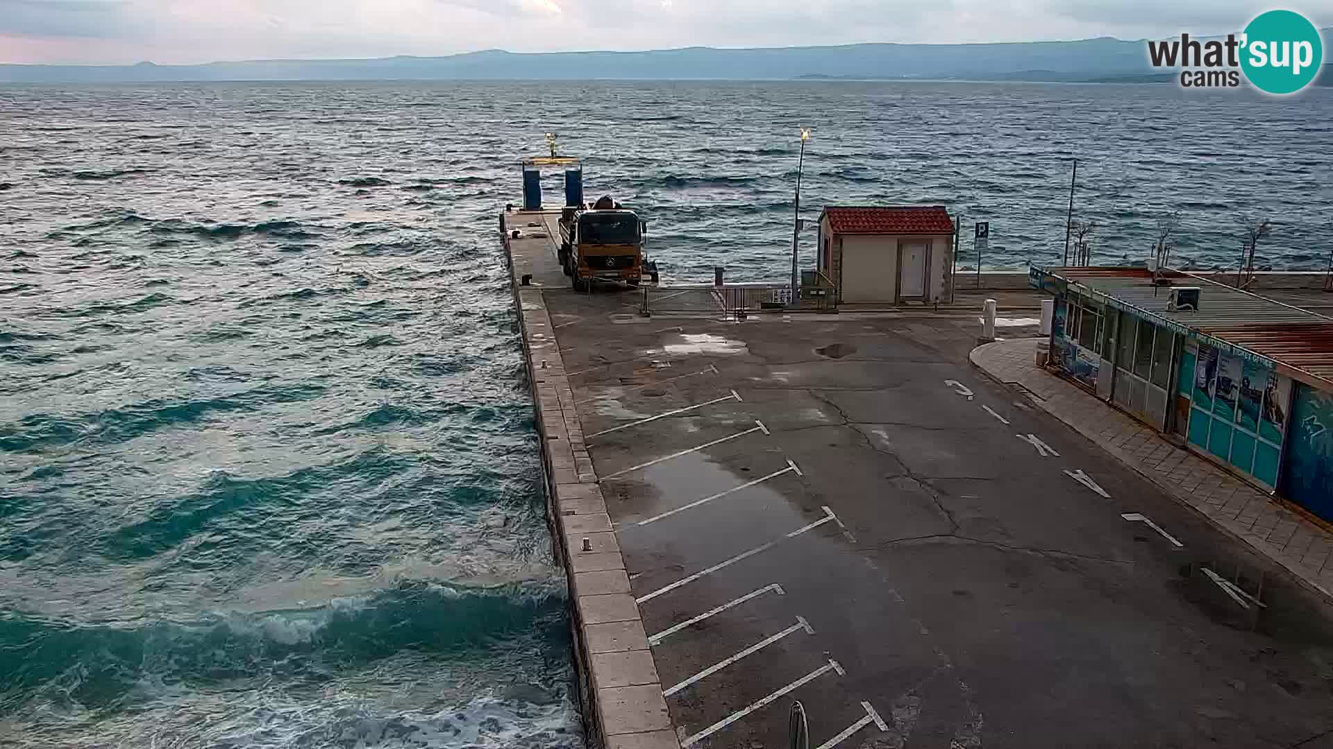 Webcam Bol Centre-Ville & Marina – Vue en direct depuis Bol, île de Brač