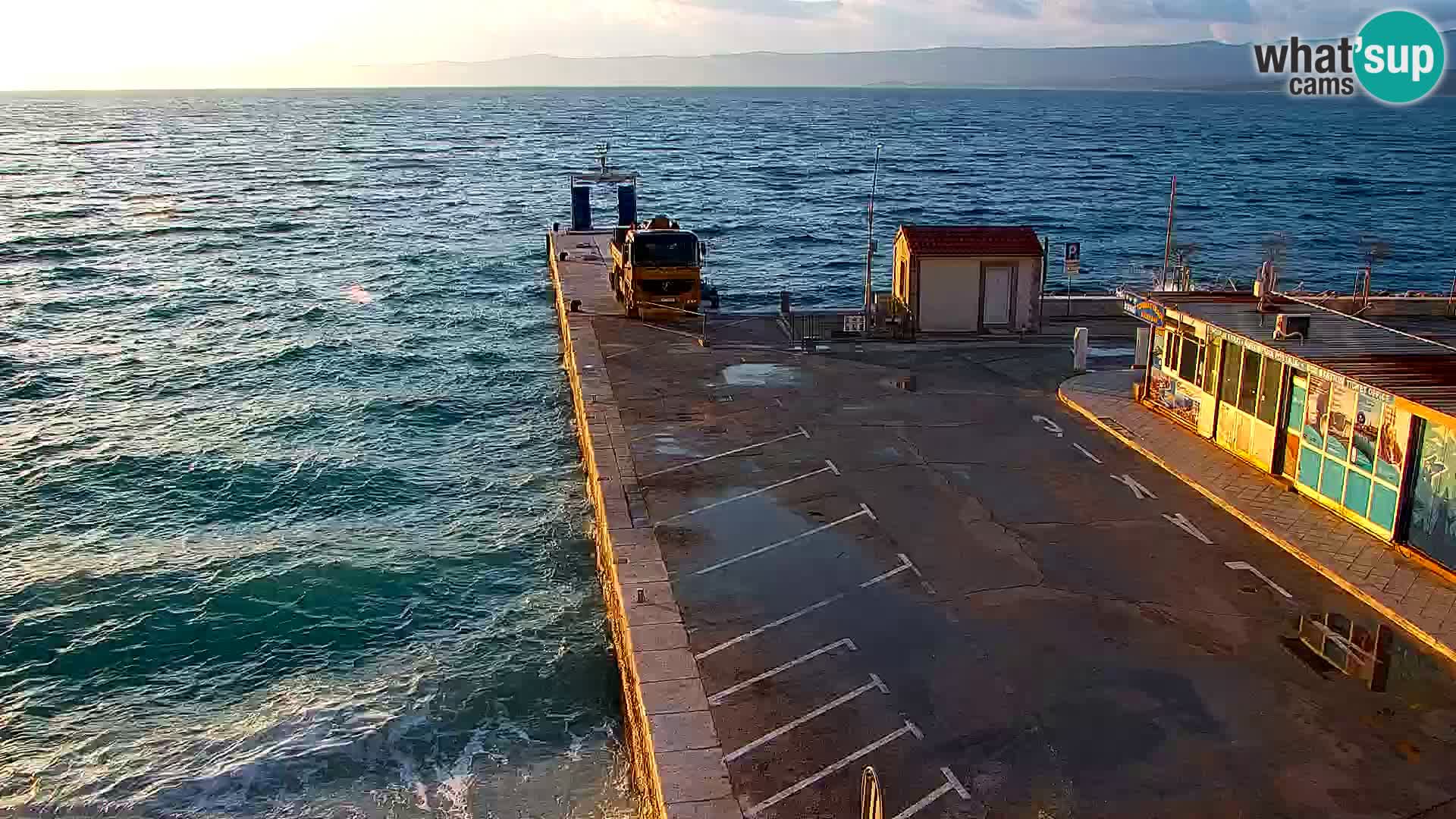 Webcam Bol centre-ville & marina – Vue en direct depuis Bol, île de Brač