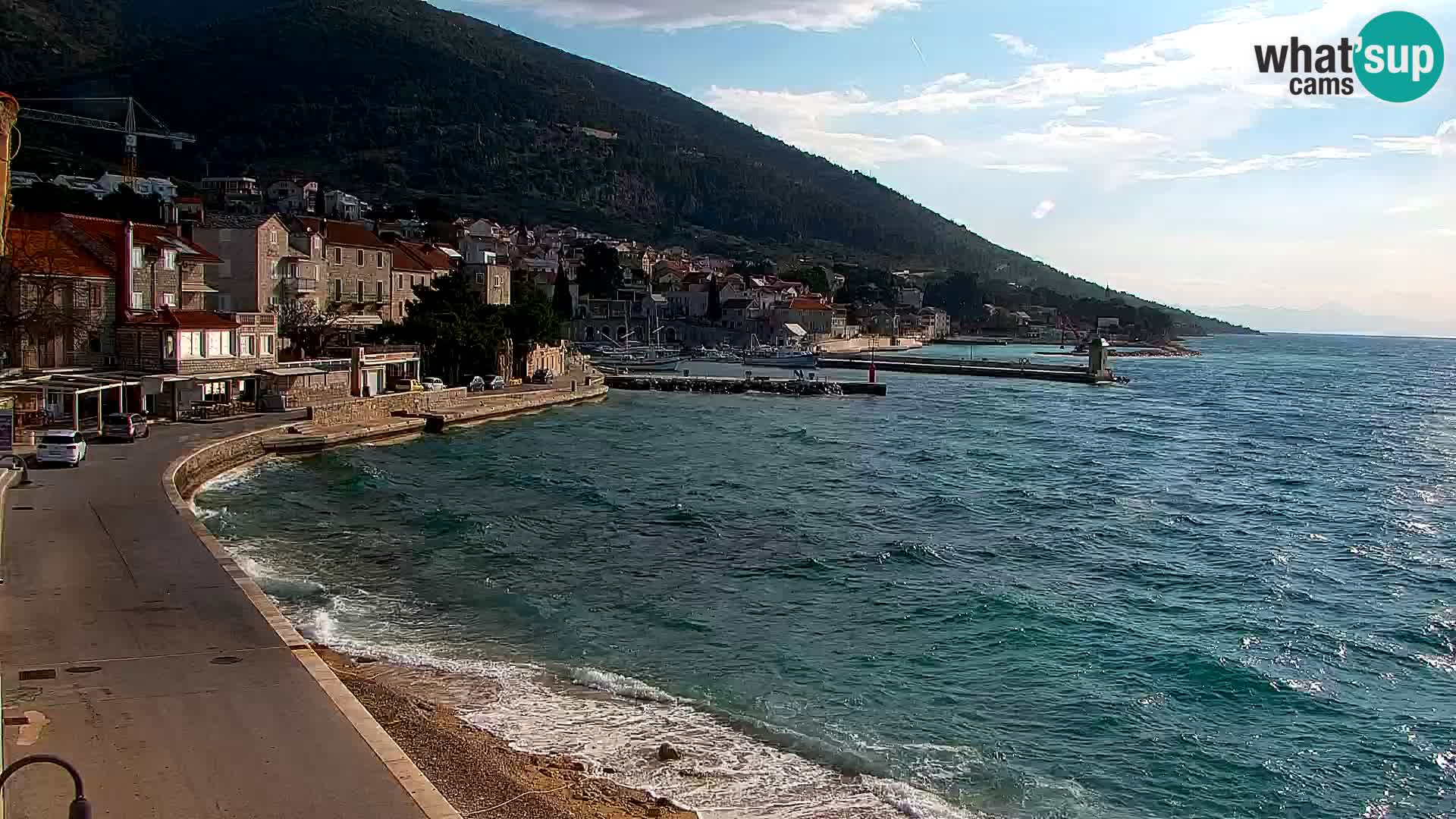 Webcam Bol Town Center & Marina – Live View from Bol, Brač