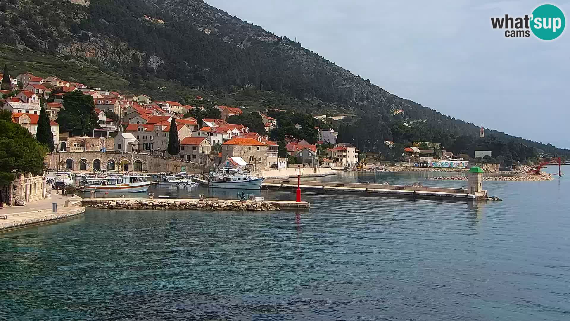 Webcam Bol Town Center & Marina – Live View from Bol, Brač