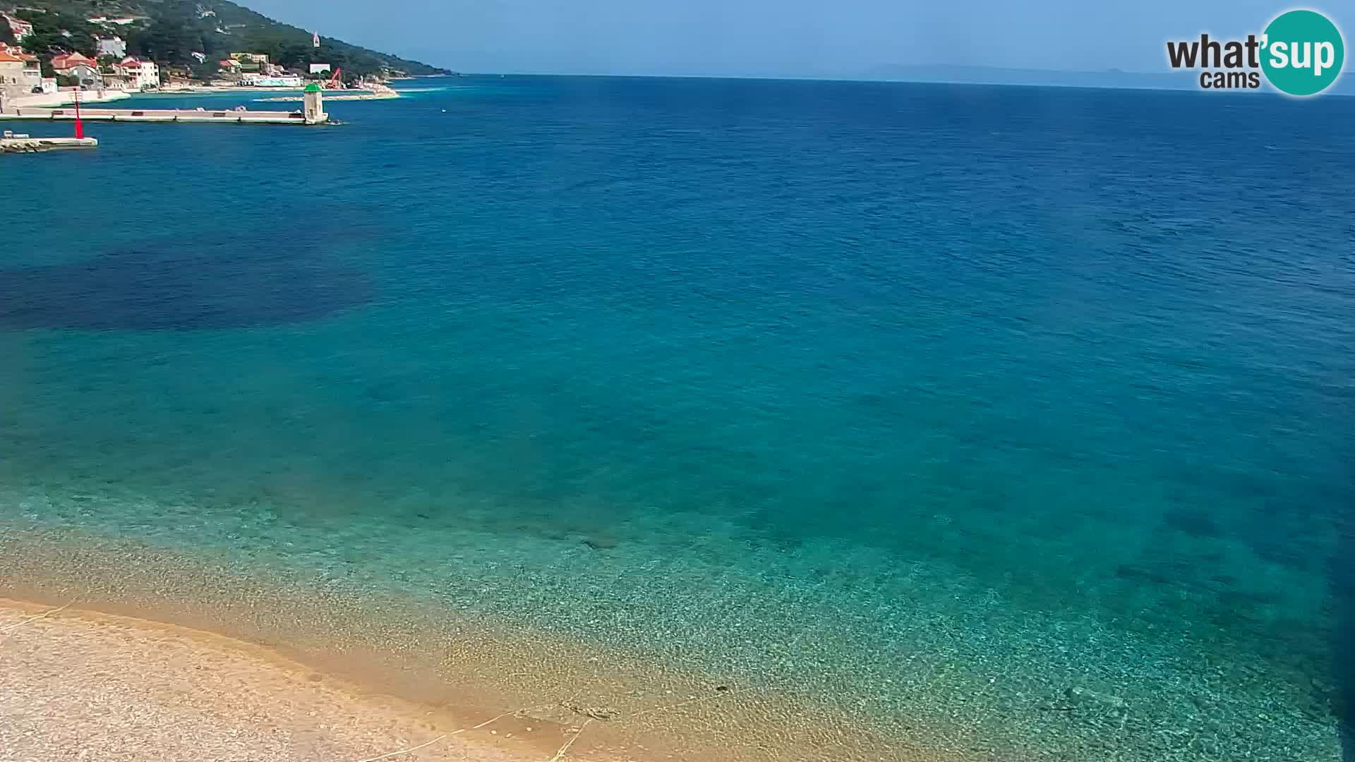 Webcam Bol centre-ville & marina – Vue en direct depuis Bol, île de Brač