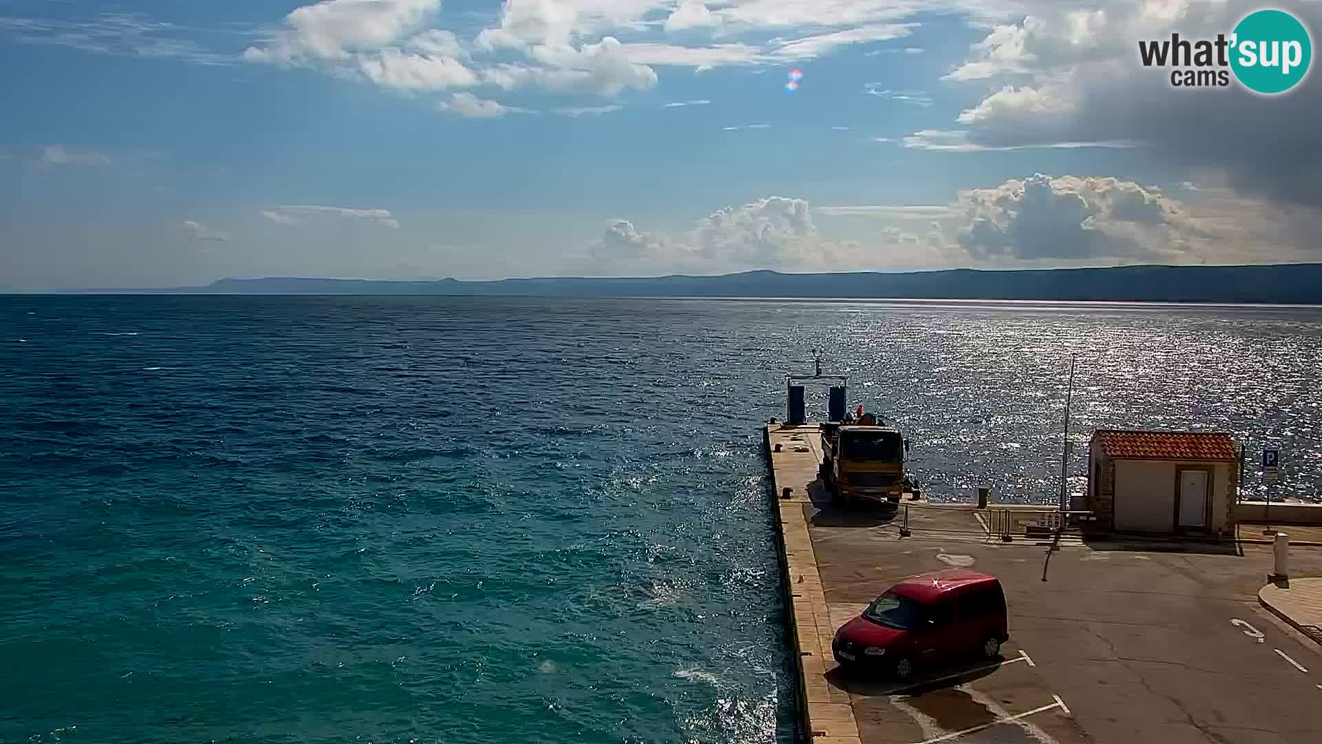 Webcam Bol centre-ville & marina – Vue en direct depuis Bol, île de Brač