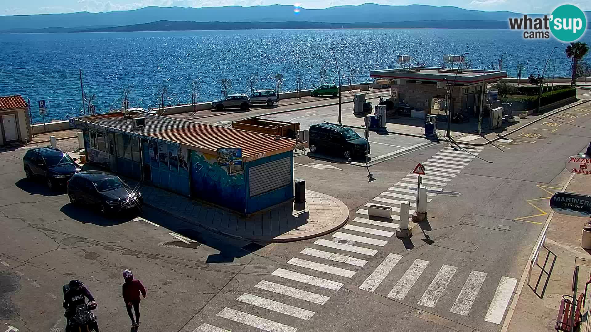 Webcam Bol centre-ville & marina – Vue en direct depuis Bol, île de Brač