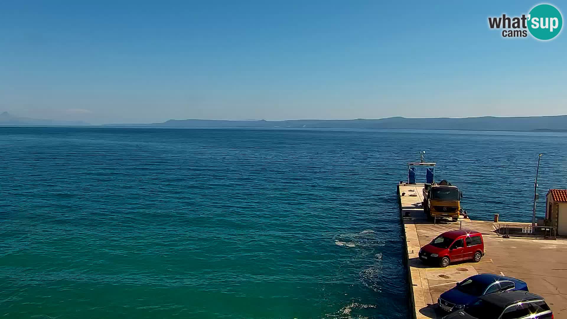 Webcam Bol centre-ville & marina – Vue en direct depuis Bol, île de Brač