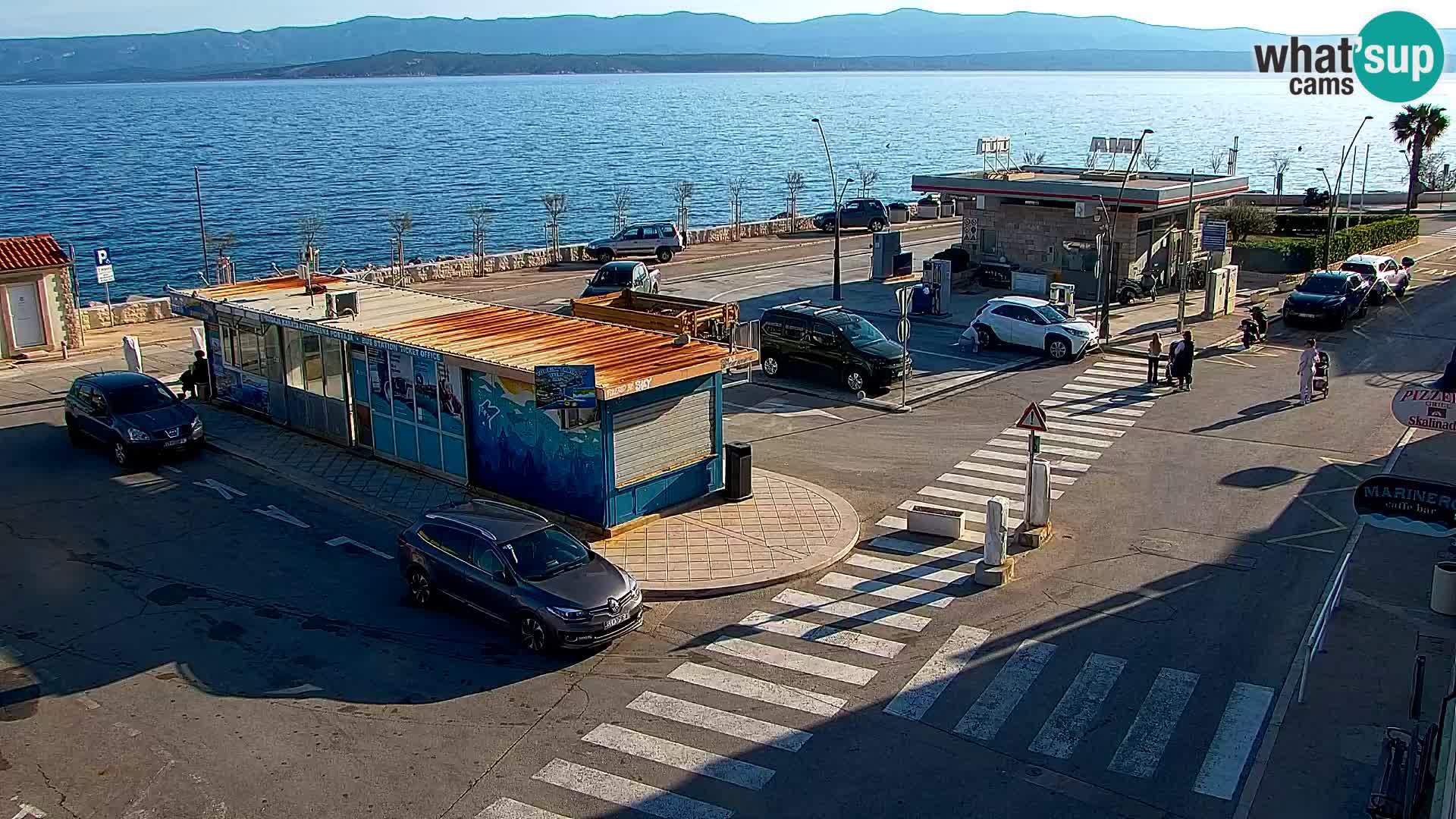 Webcam Bol Centre-Ville & Marina – Vue en direct depuis Bol, île de Brač