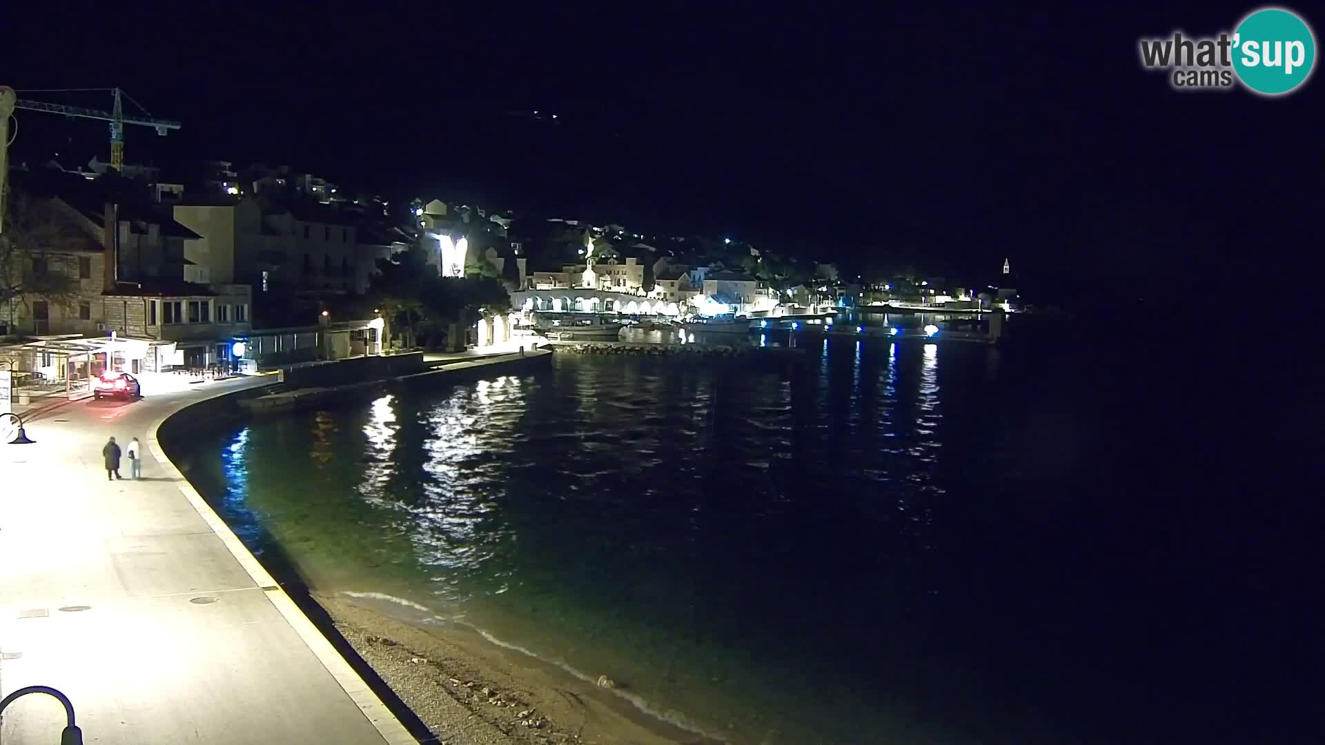 Webcam Bol centre-ville & marina – Vue en direct depuis Bol, île de Brač