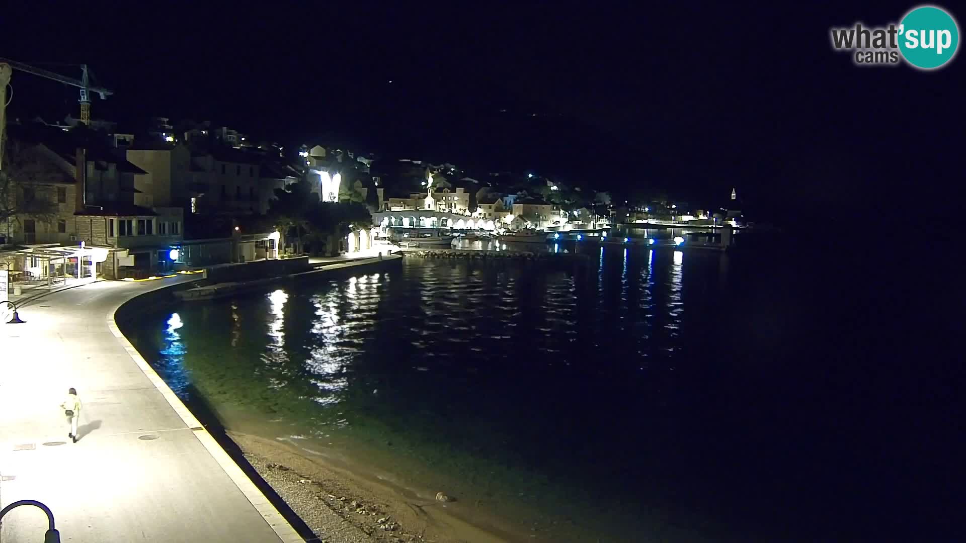 Webcam Bol centre-ville & marina – Vue en direct depuis Bol, île de Brač