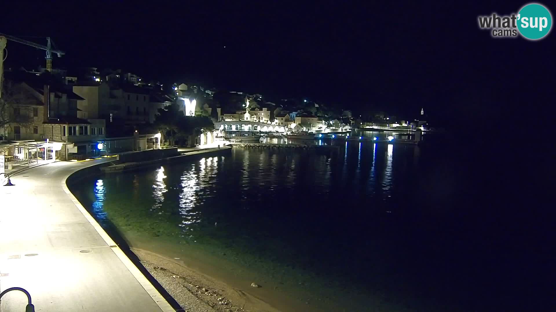 Webcam Bol Hafen & Ortszentrum – Liveblick aus Bol auf der Insel Brač